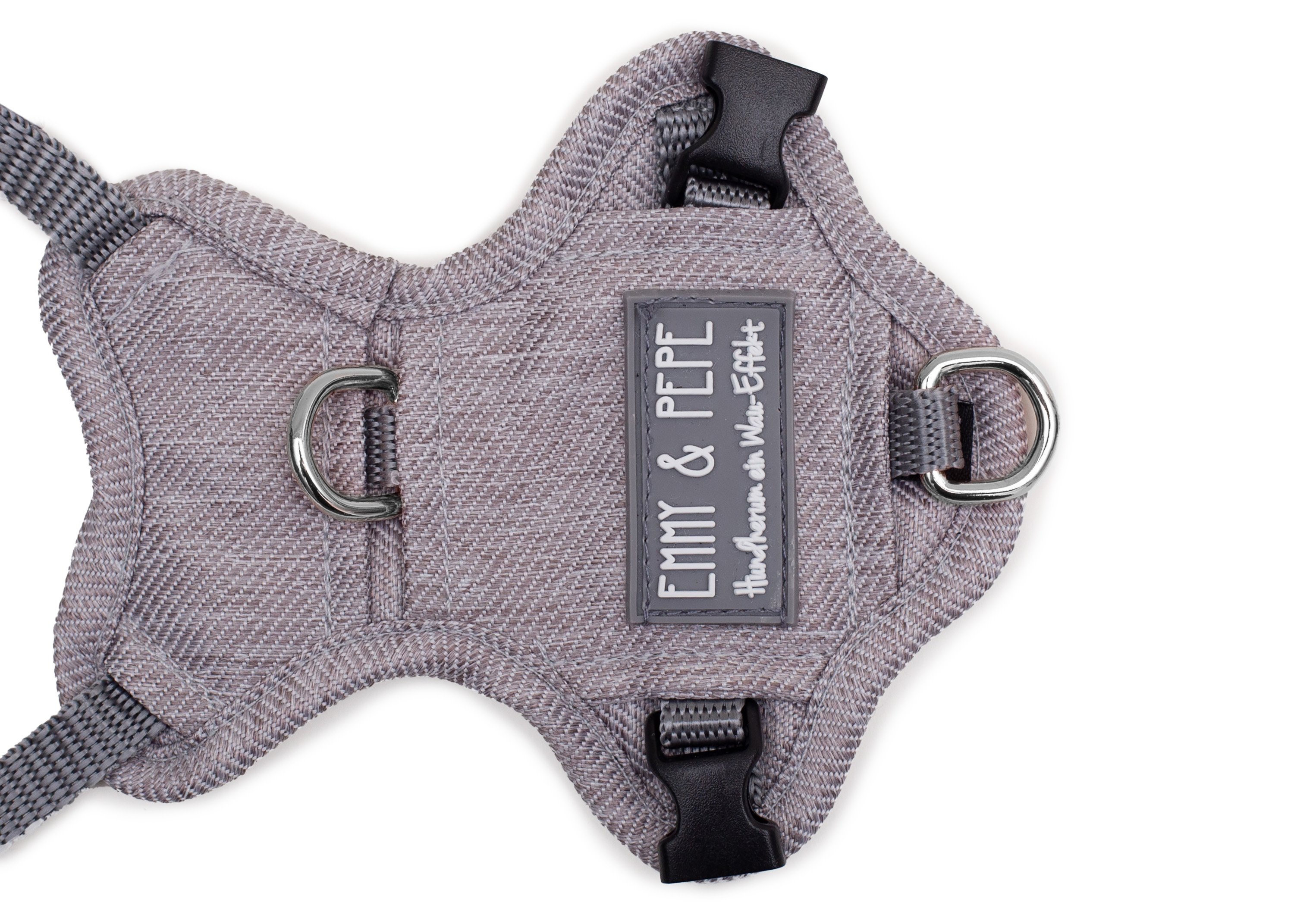 Dog harness Mr Grey XXS