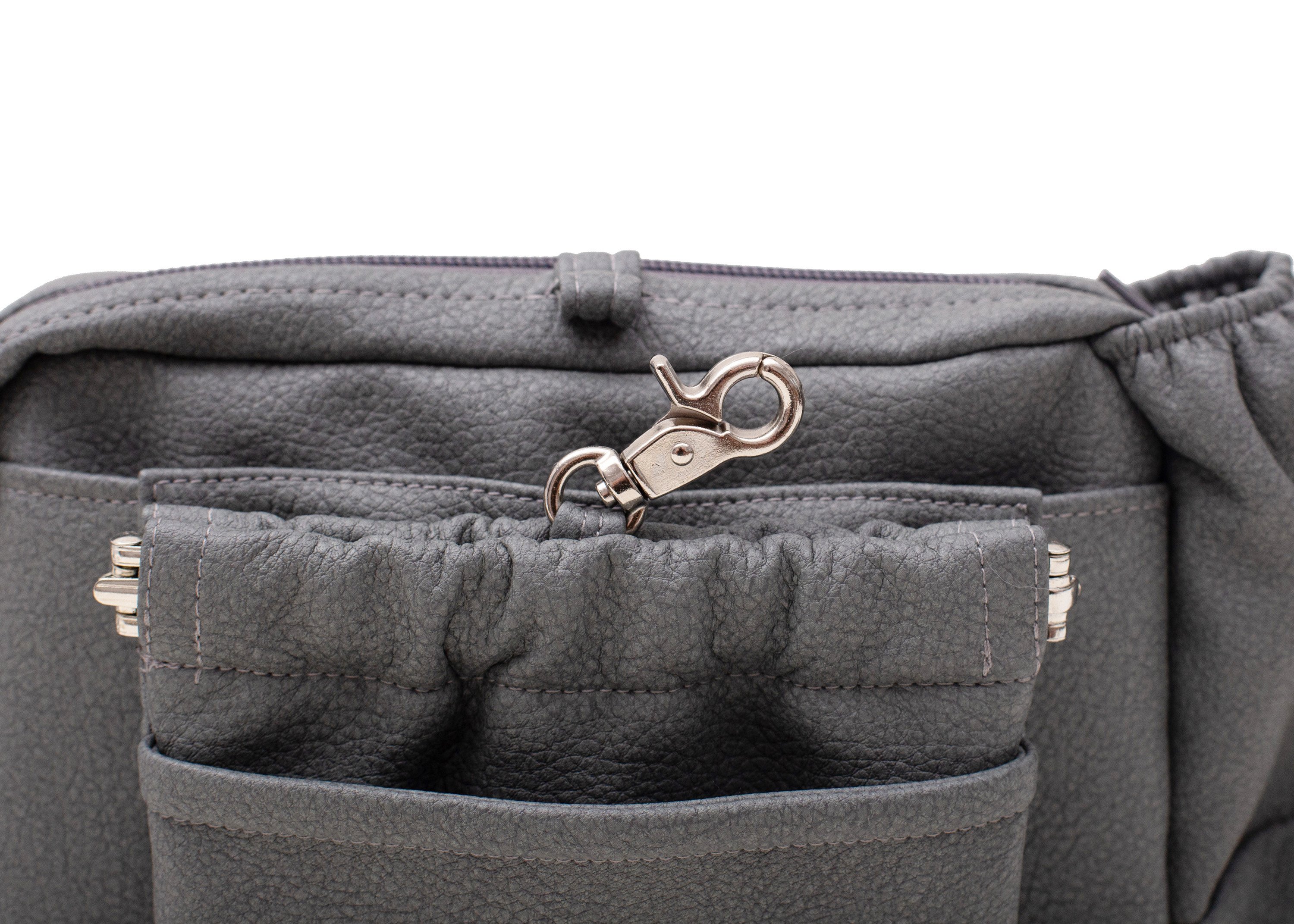 Wau-Pack imitation leather Dark Grey L (100-145cm)