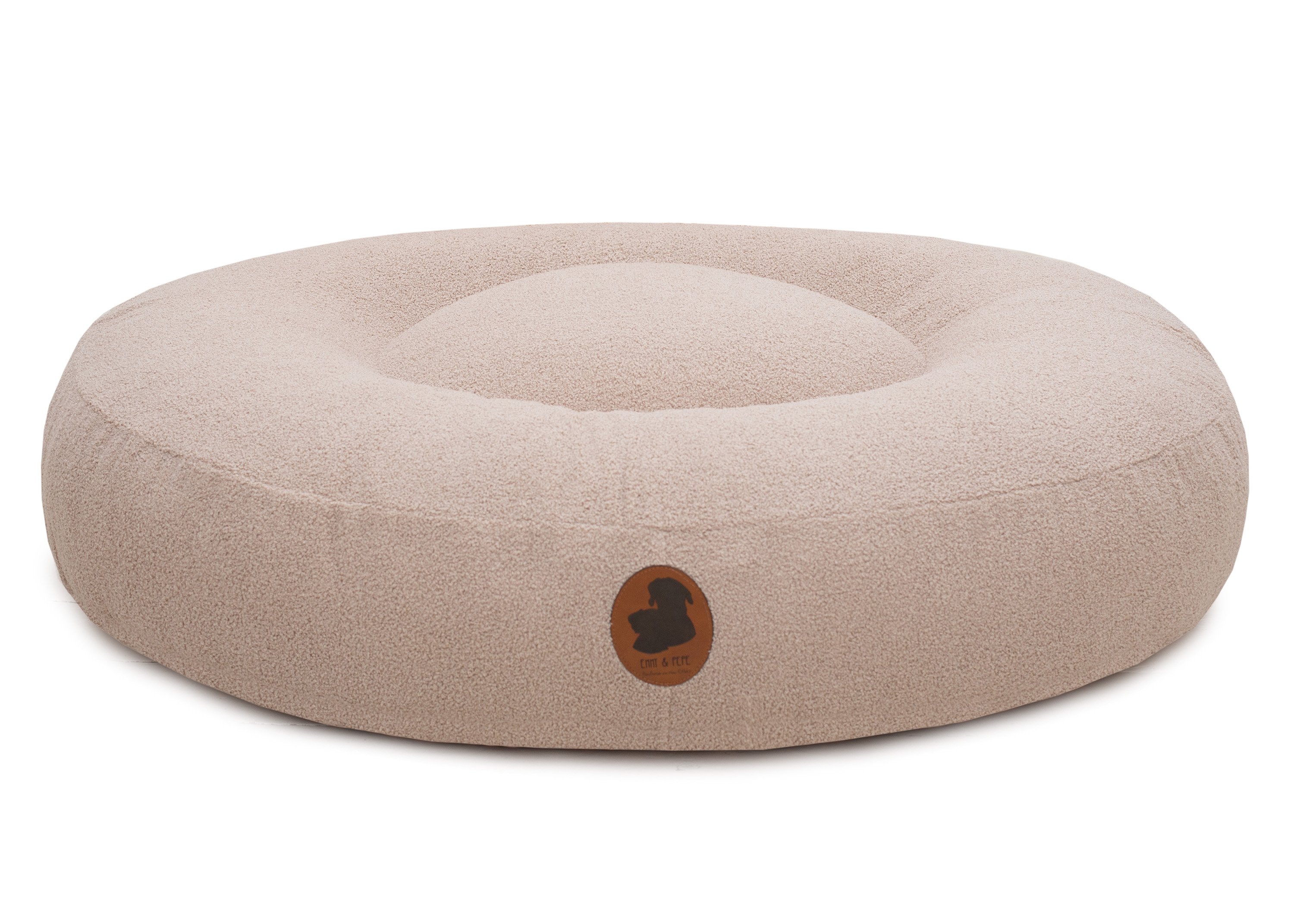 Changeable coverTeddy Sand Oval M (100x80cm)