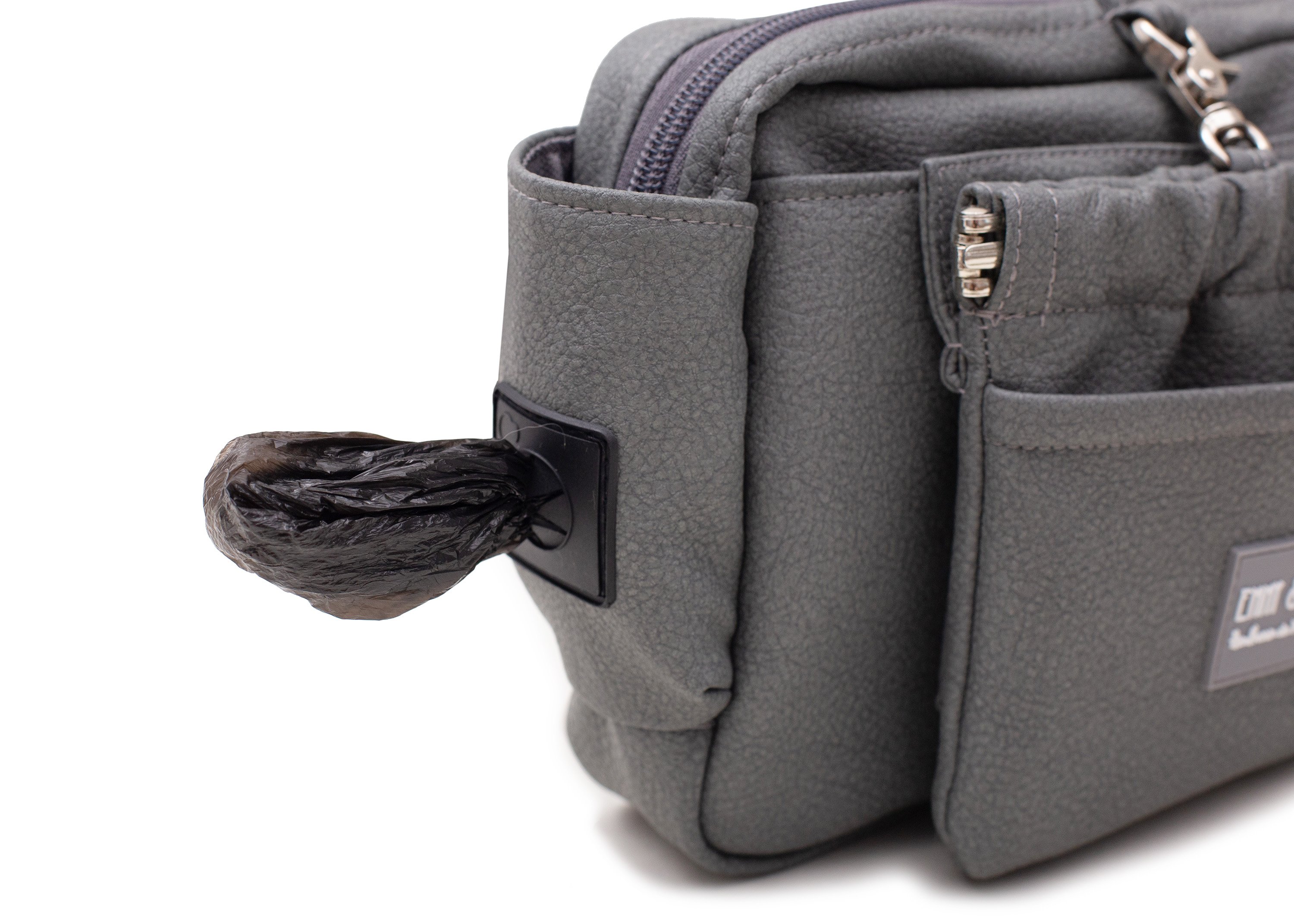 Wau-Pack imitation leather Dark Grey L (100-145cm)