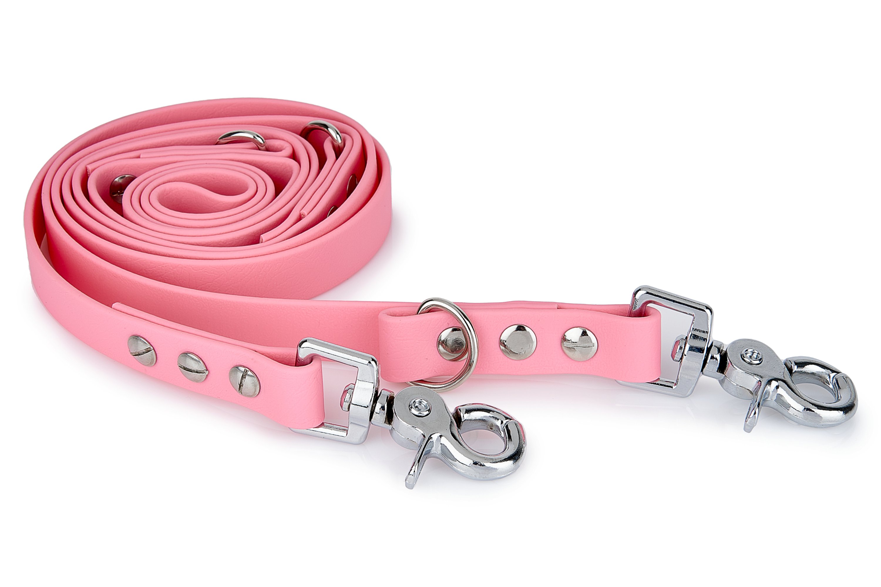 Biothane leash pink