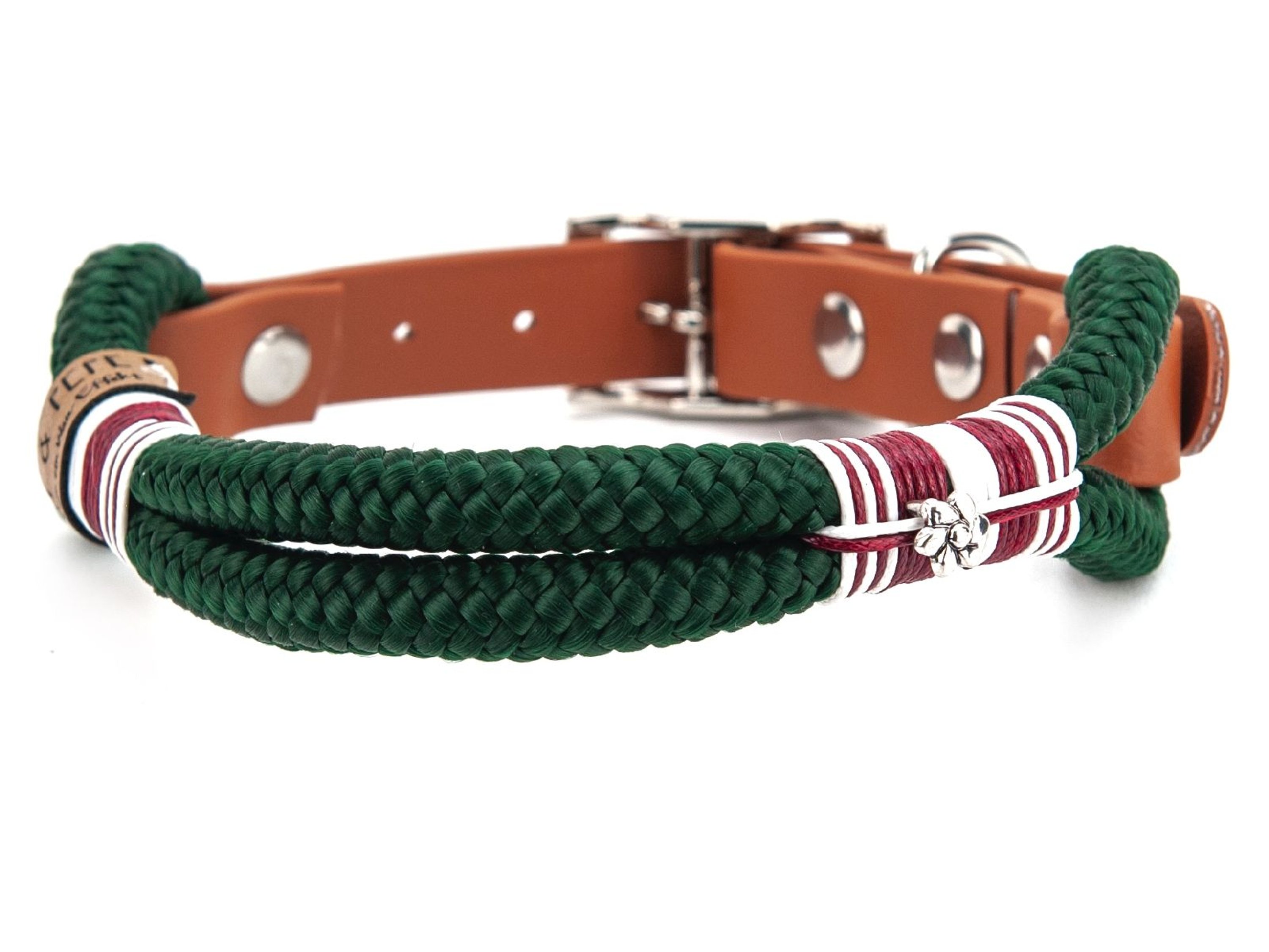 Rope collar without beads Edeltraud XS (20-25cm)