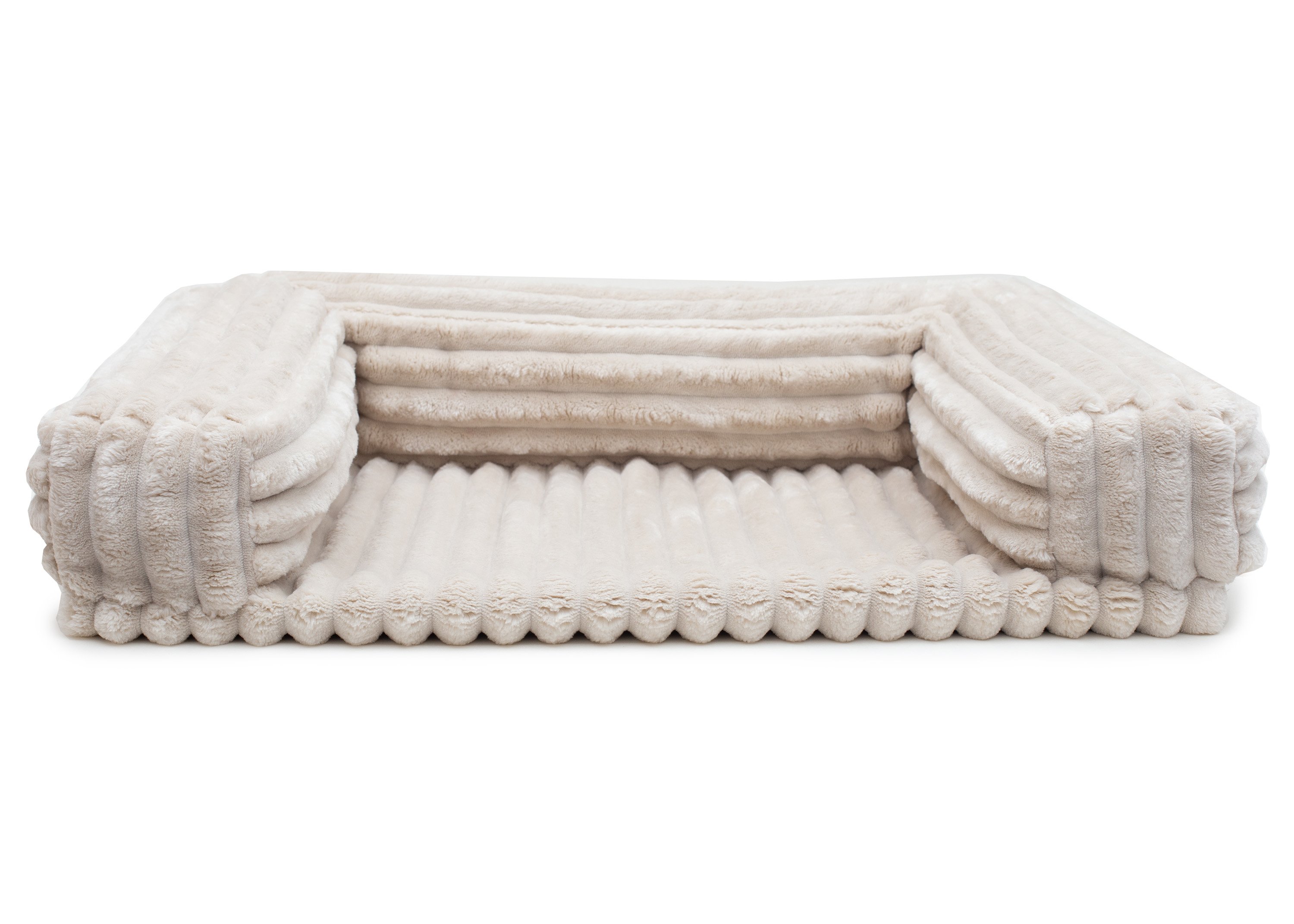 Wau-Sofa Kuschelcord Creme S (76x60cm)