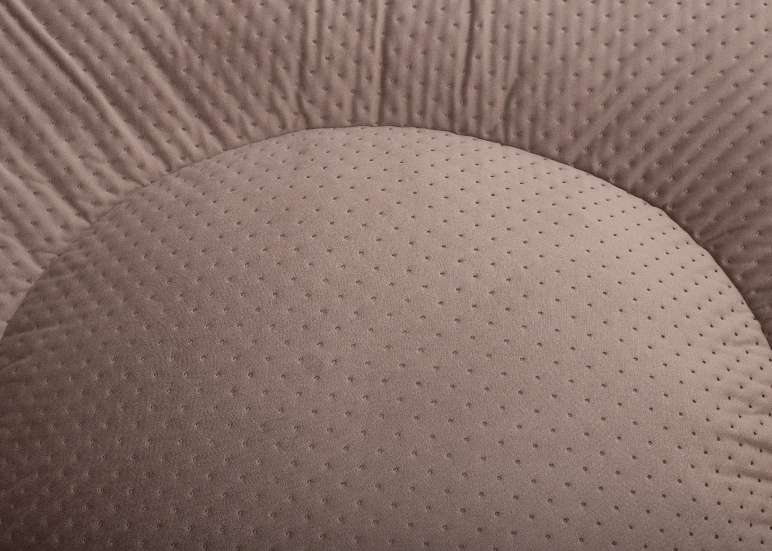 Wau-Bed Dot Taupe Eckig M (100x80cm)