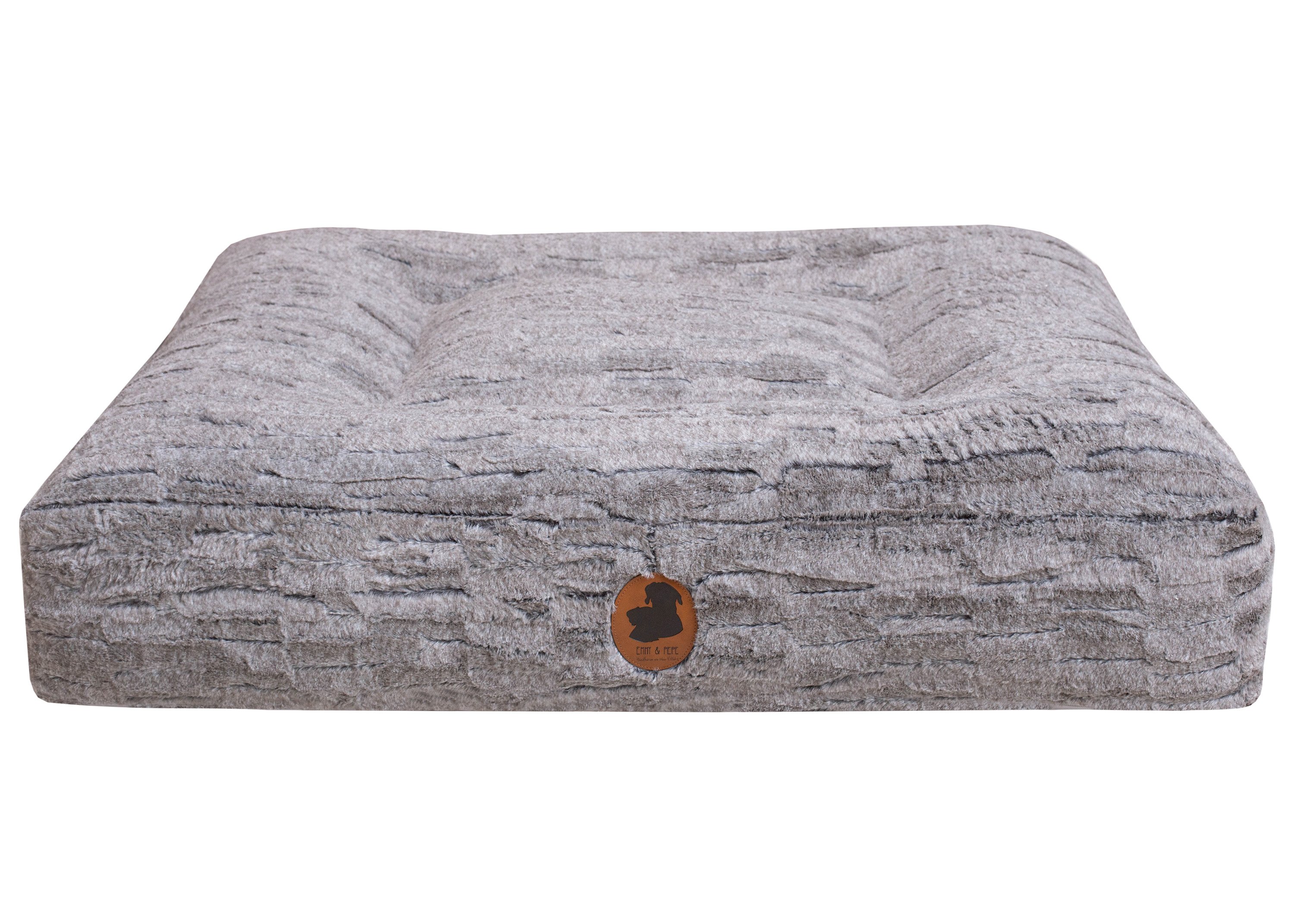 Wau-Bed Cuddle Grey Oval M (100x80cm)