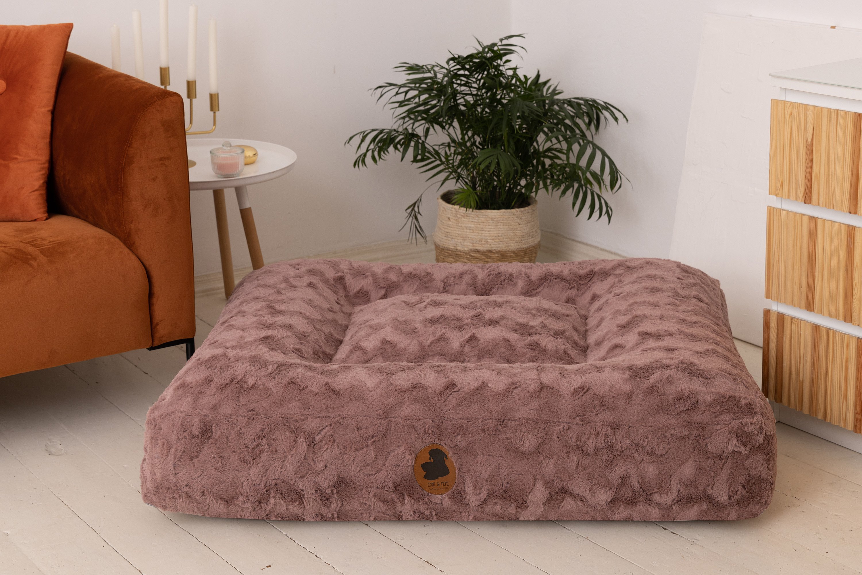 Wau-Bed Wild Wave Mauve Corner XL (140x120cm)