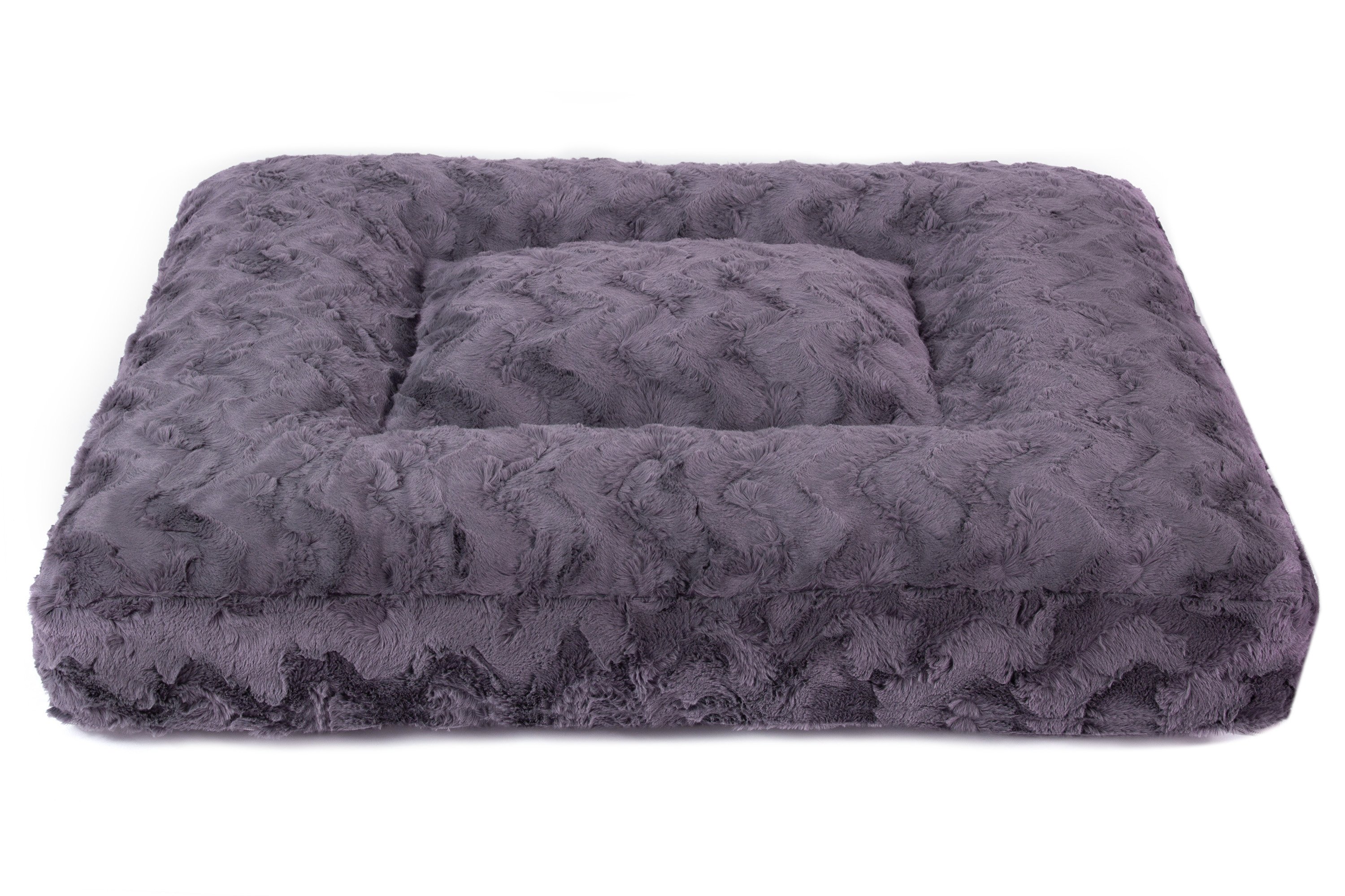 Changeable cover Wild Wave Dark Grey Wau-Bed Oval L