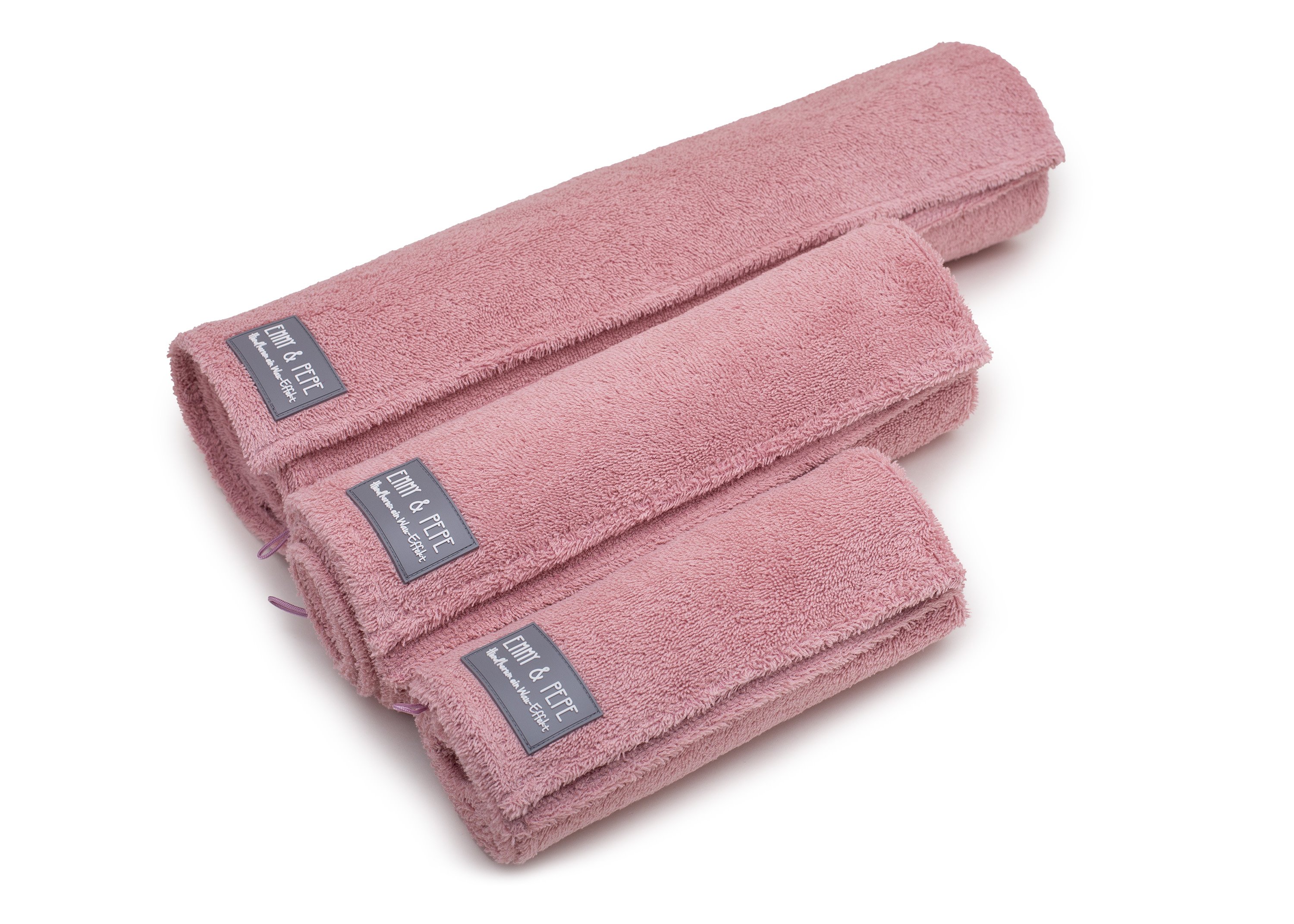 Bamboo fibre dog towel Rosé
