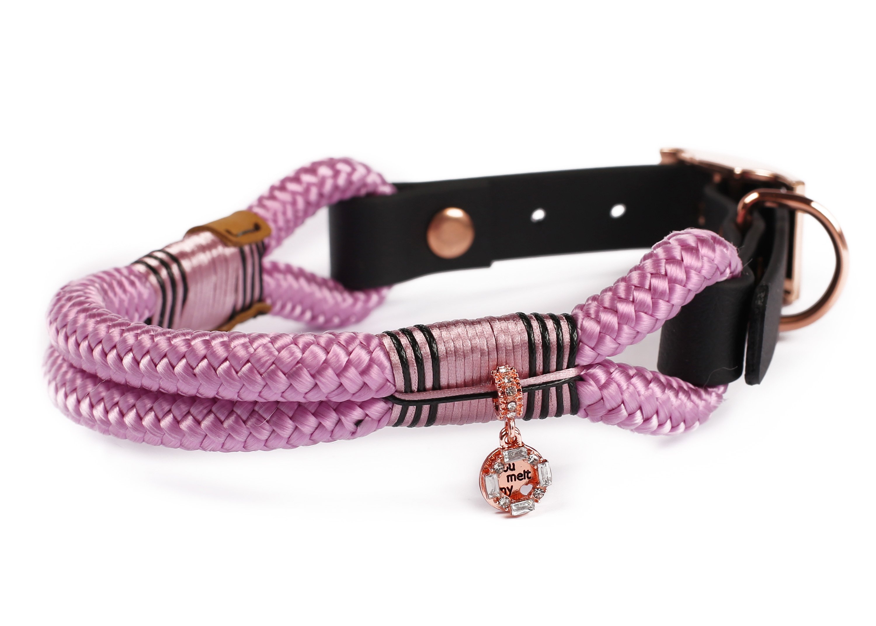 Rope collar without beads Ava XXL (59-69cm)