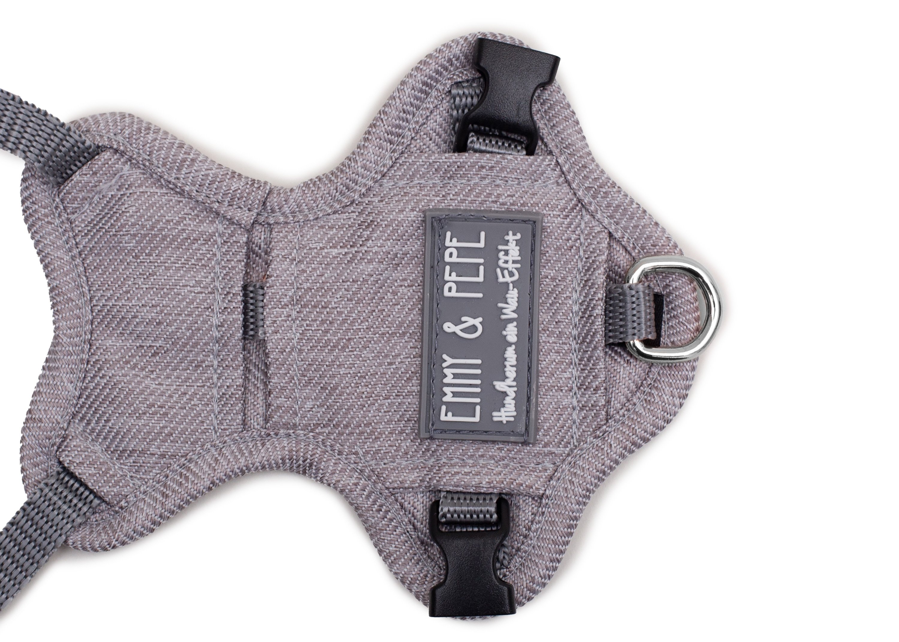 Dog harness Mr Grey XXS