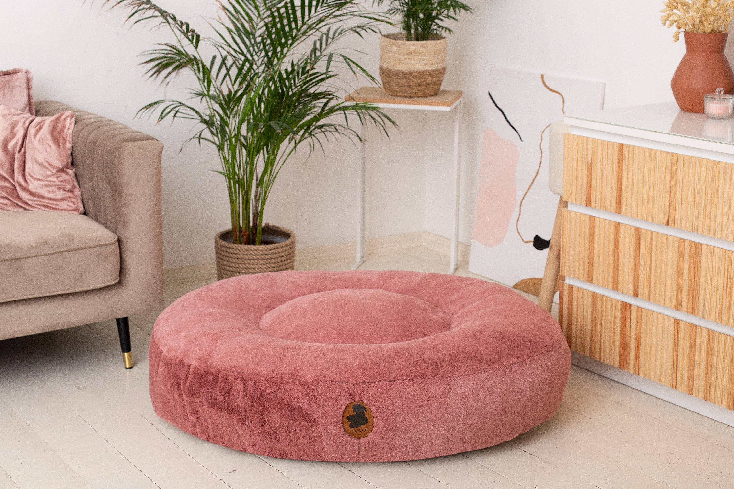 Changeable cover Blush Oval M (100x80cm)