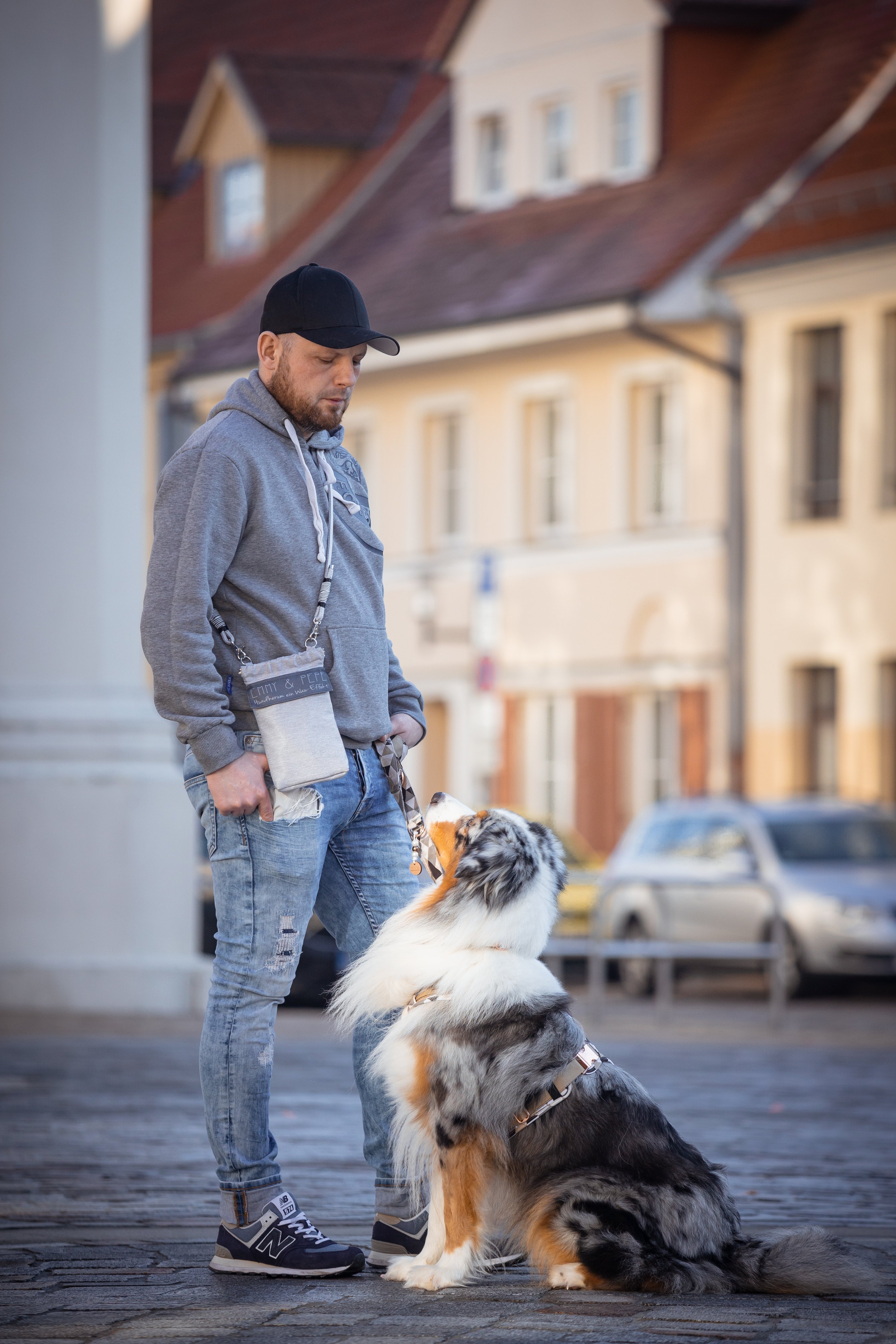 Hundepaket Unterwegs: Wau-Move Halsband, Leine, Wau-to-go + gratis Geschenk