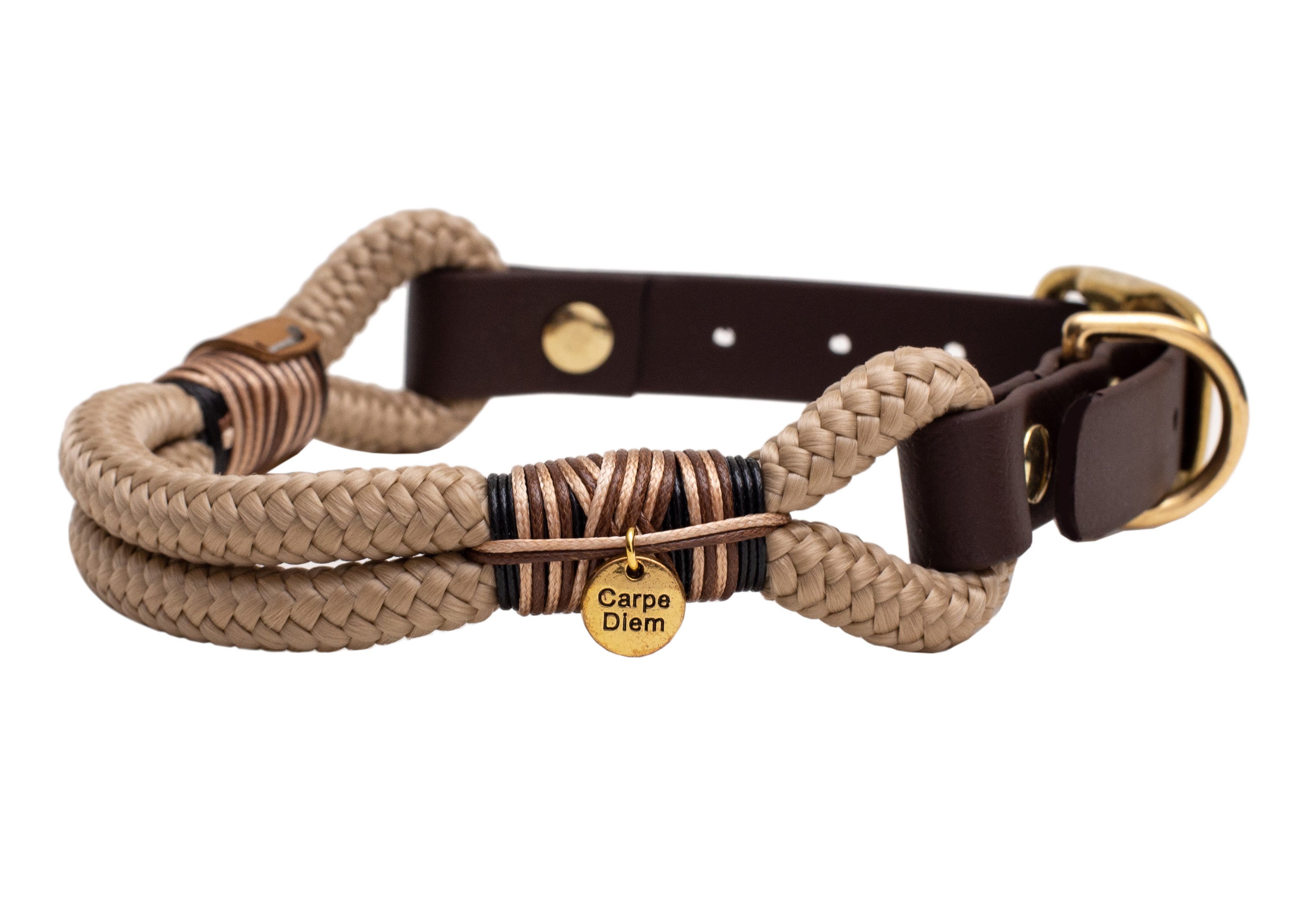 Rope collar without beads Sherlock XXL (59-69cm)