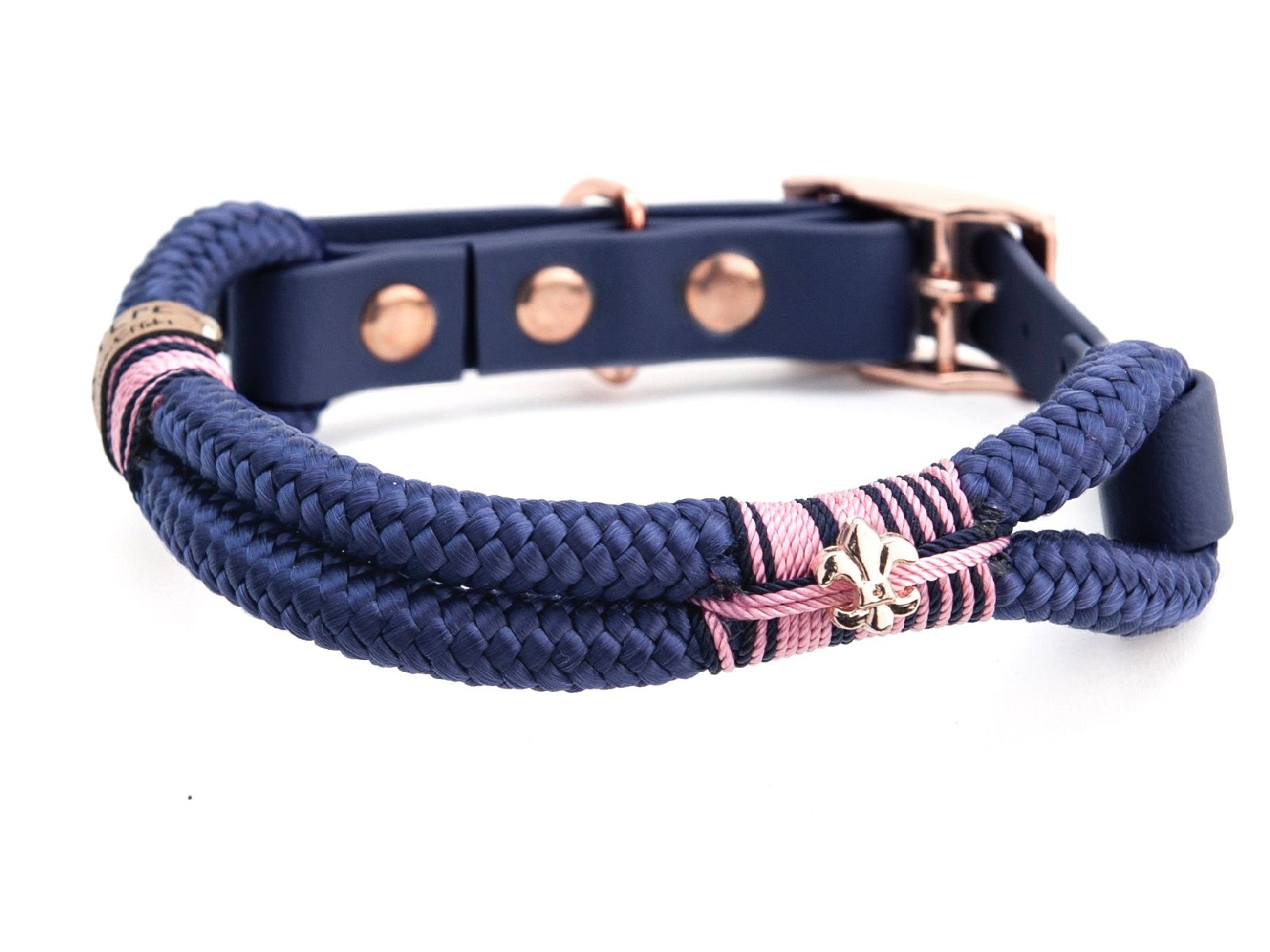 Rope collar without beads Catja L (39-49cm)