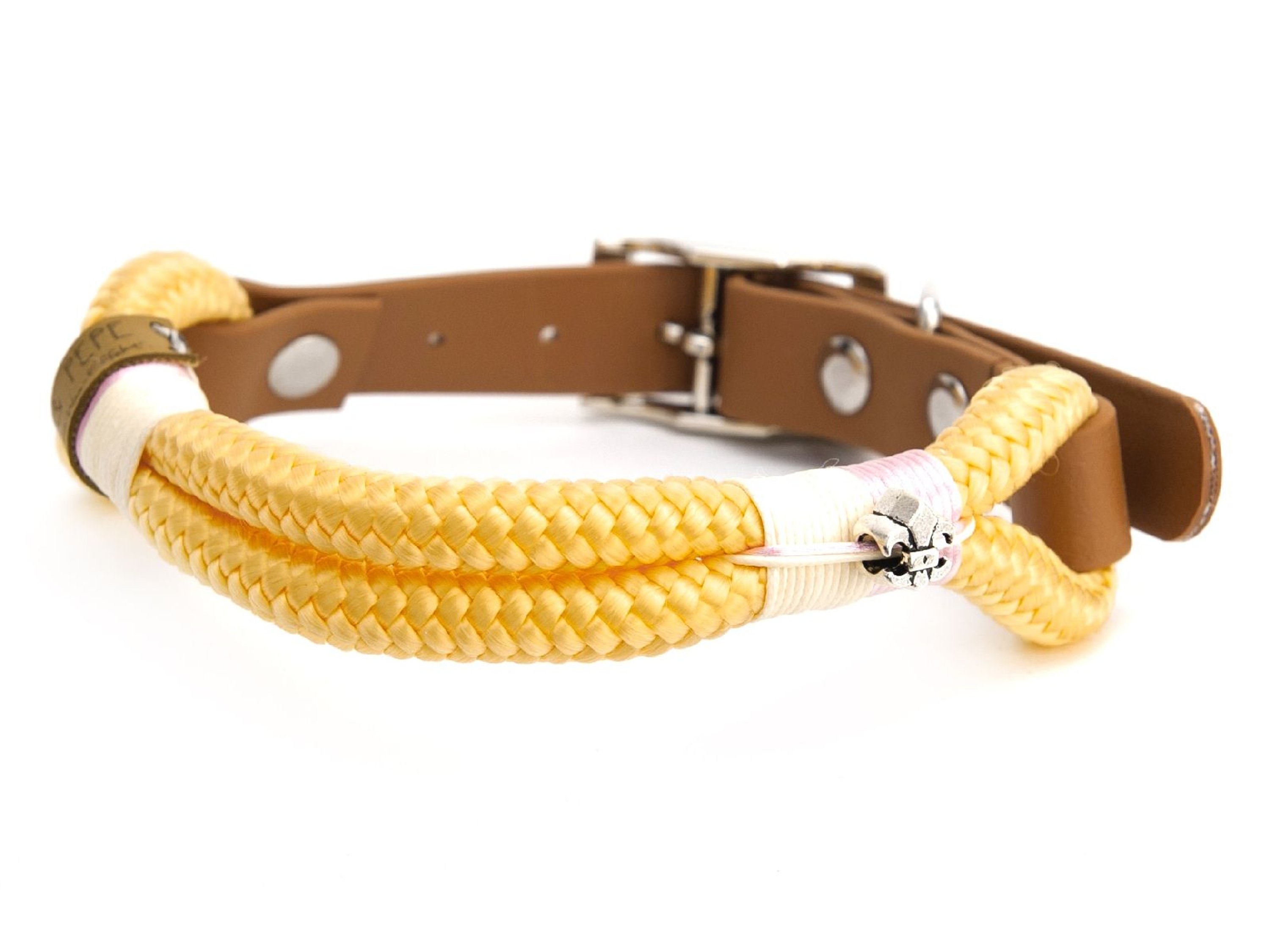 Rope collar without beads Hermine S (25-33cm)