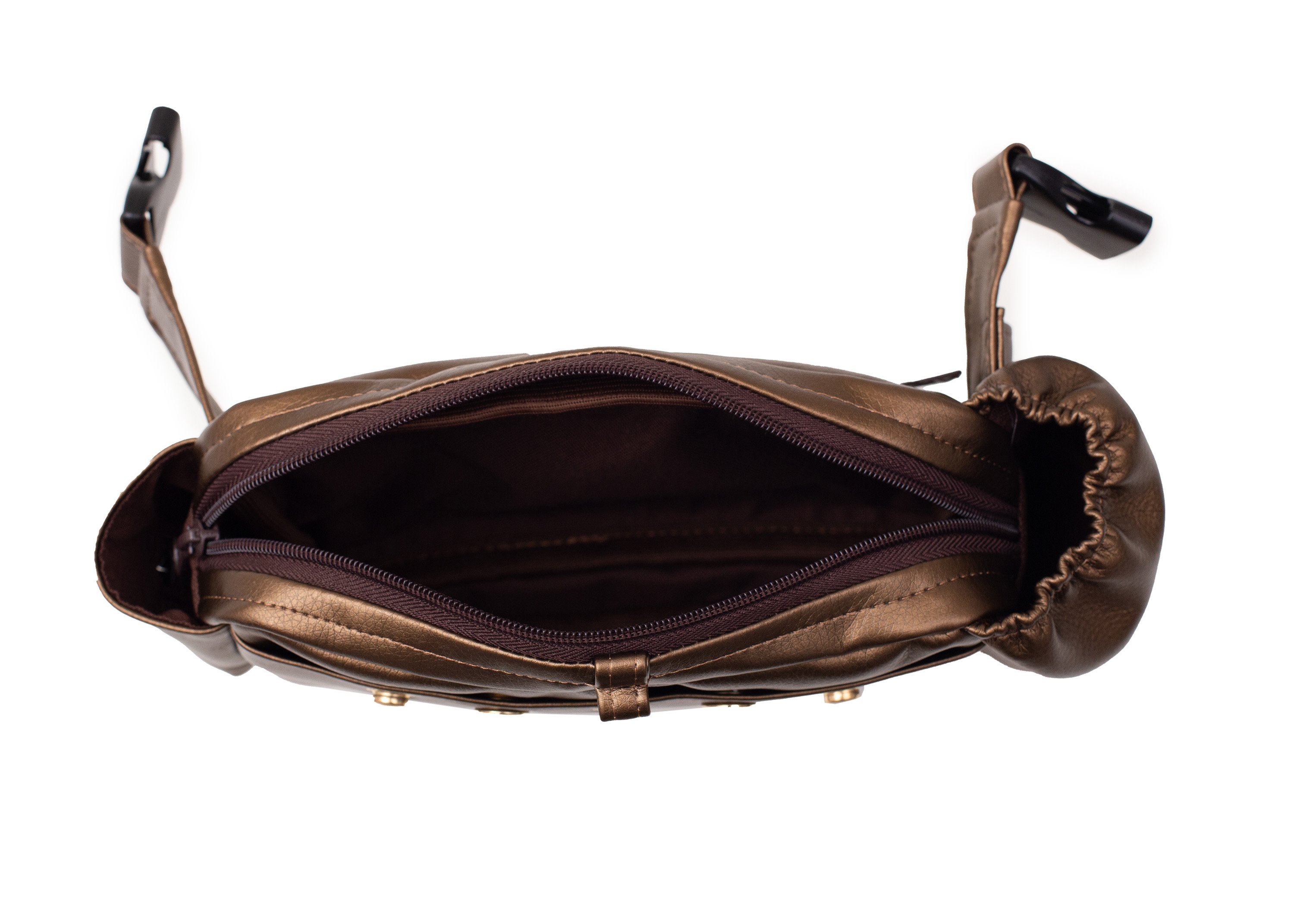 Wau-Pack imitation leather bronze L (100-145cm)