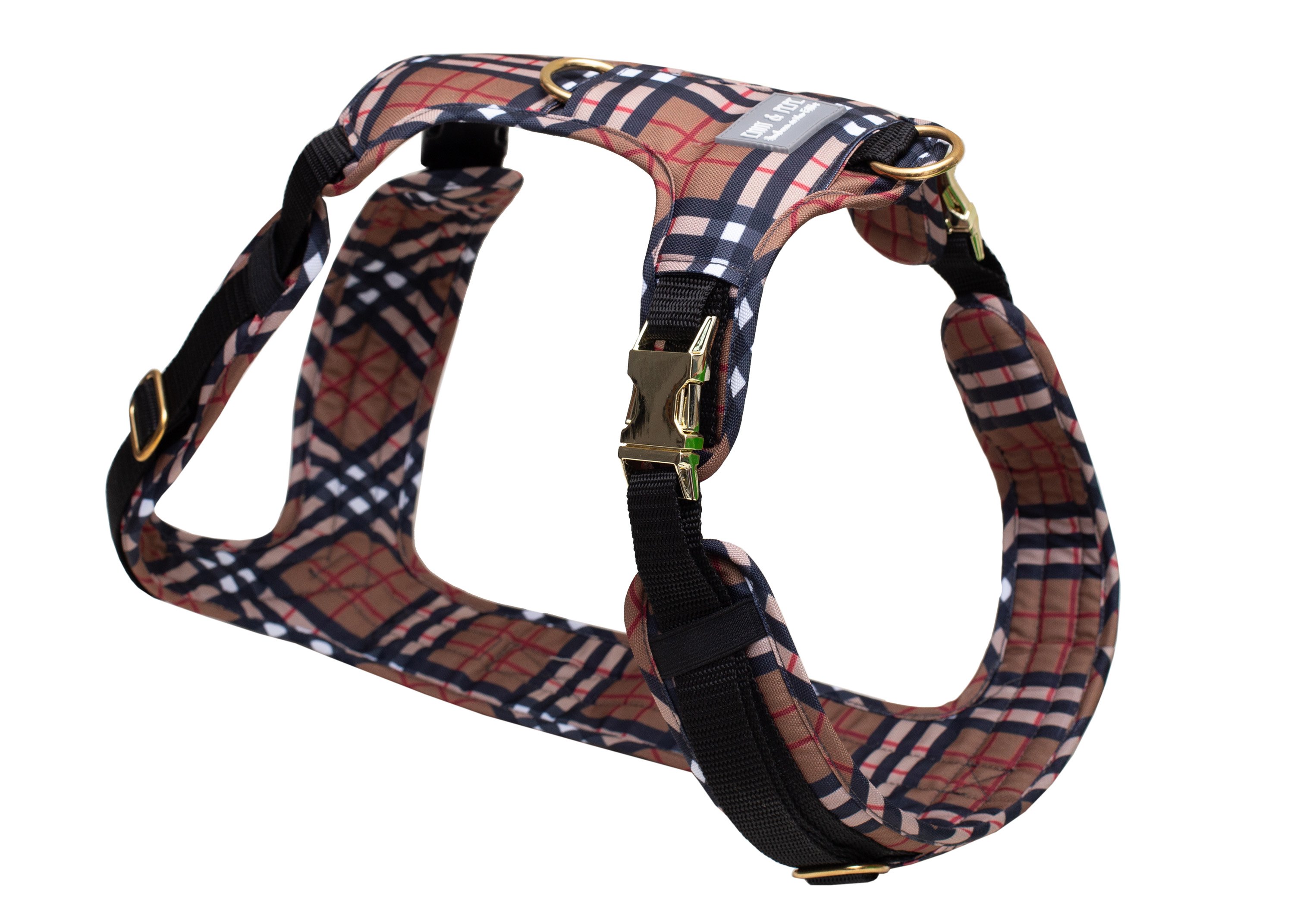 Dog harness with neck opening Sherlock