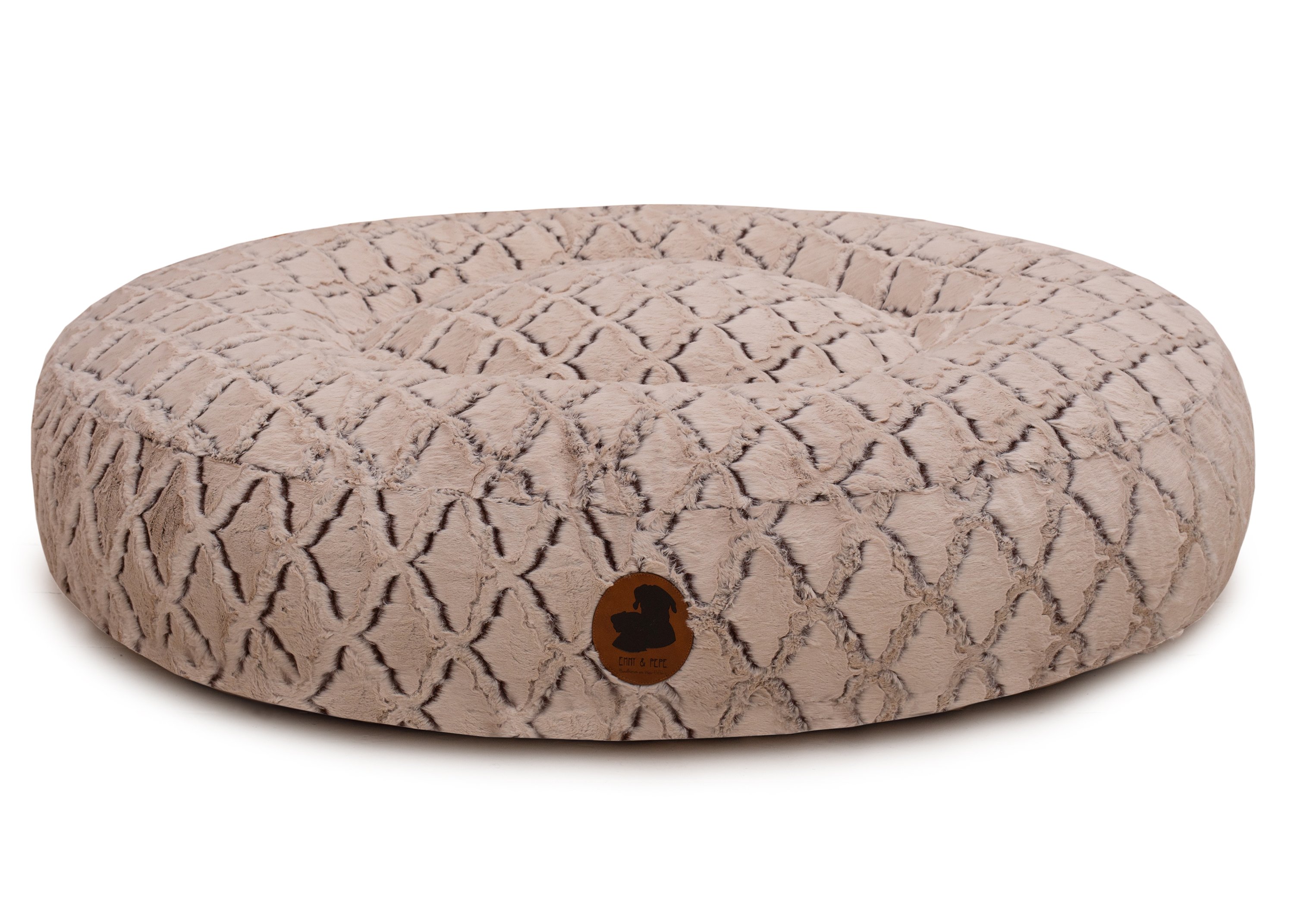 Changeable coverDiamond Taupe Oval-L