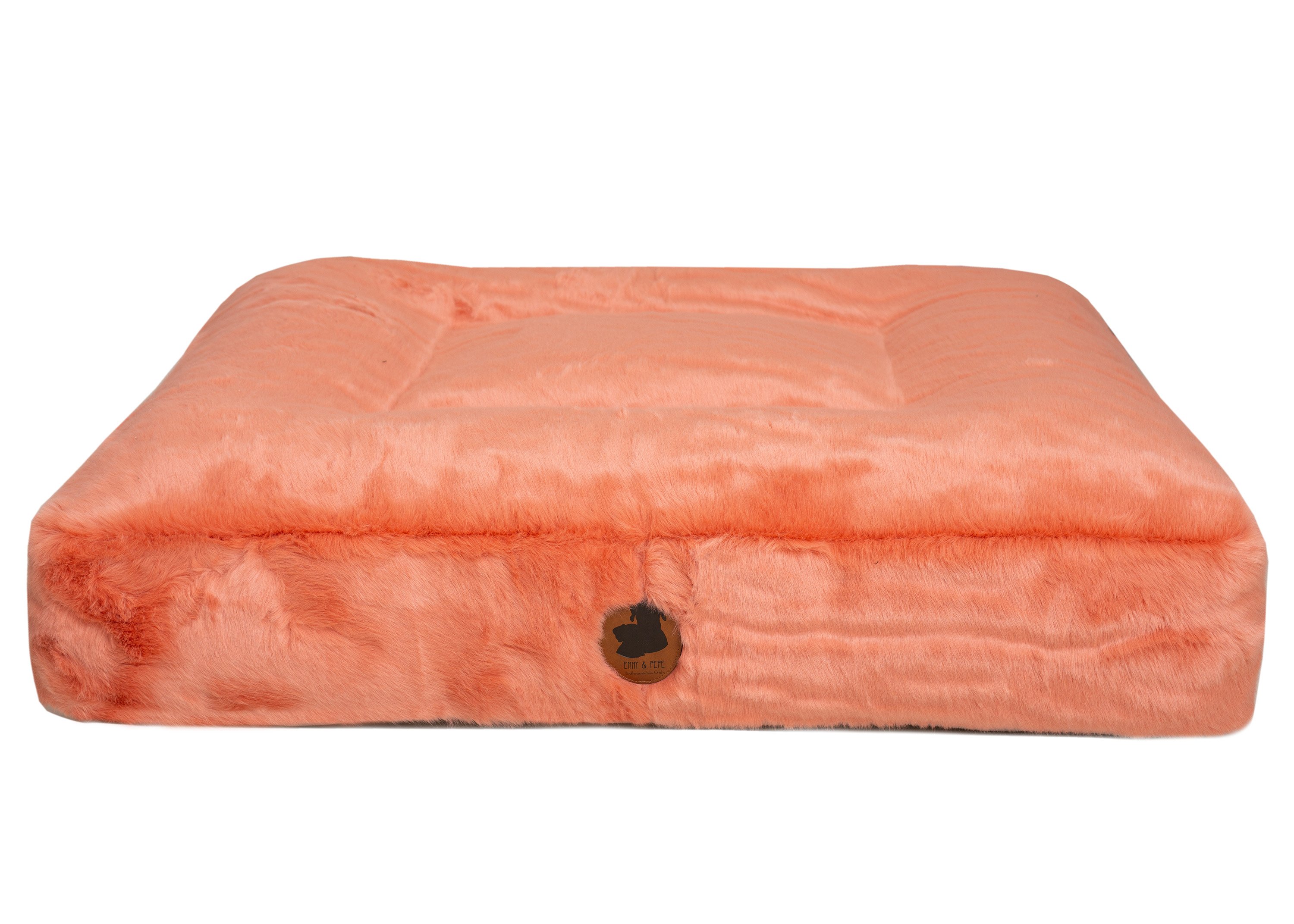 Wau-Bed Apricot Eckig S (80x60cm)