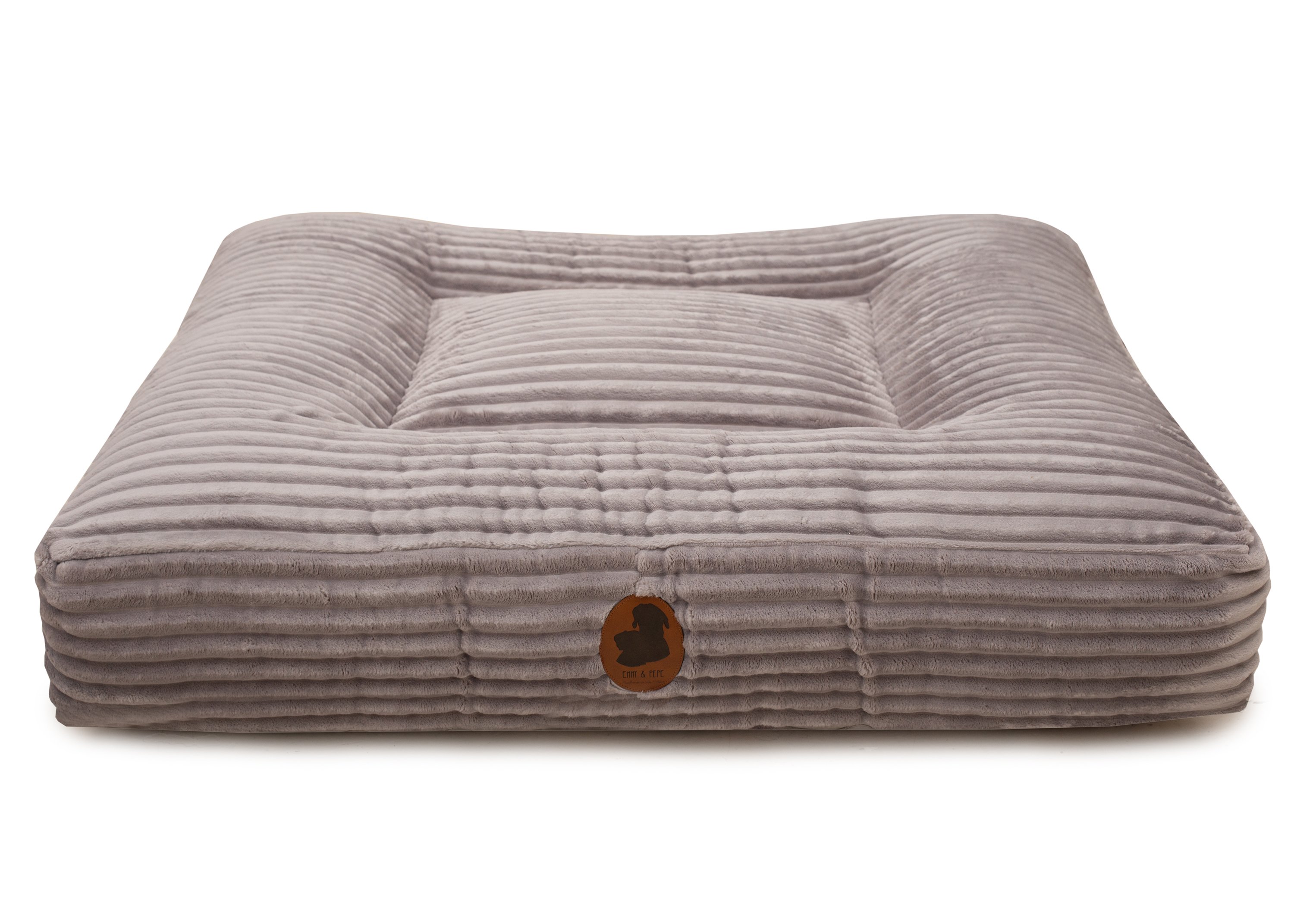 Changeable cover cuddly corduroy Light Grey Corner-S (80x60cm)