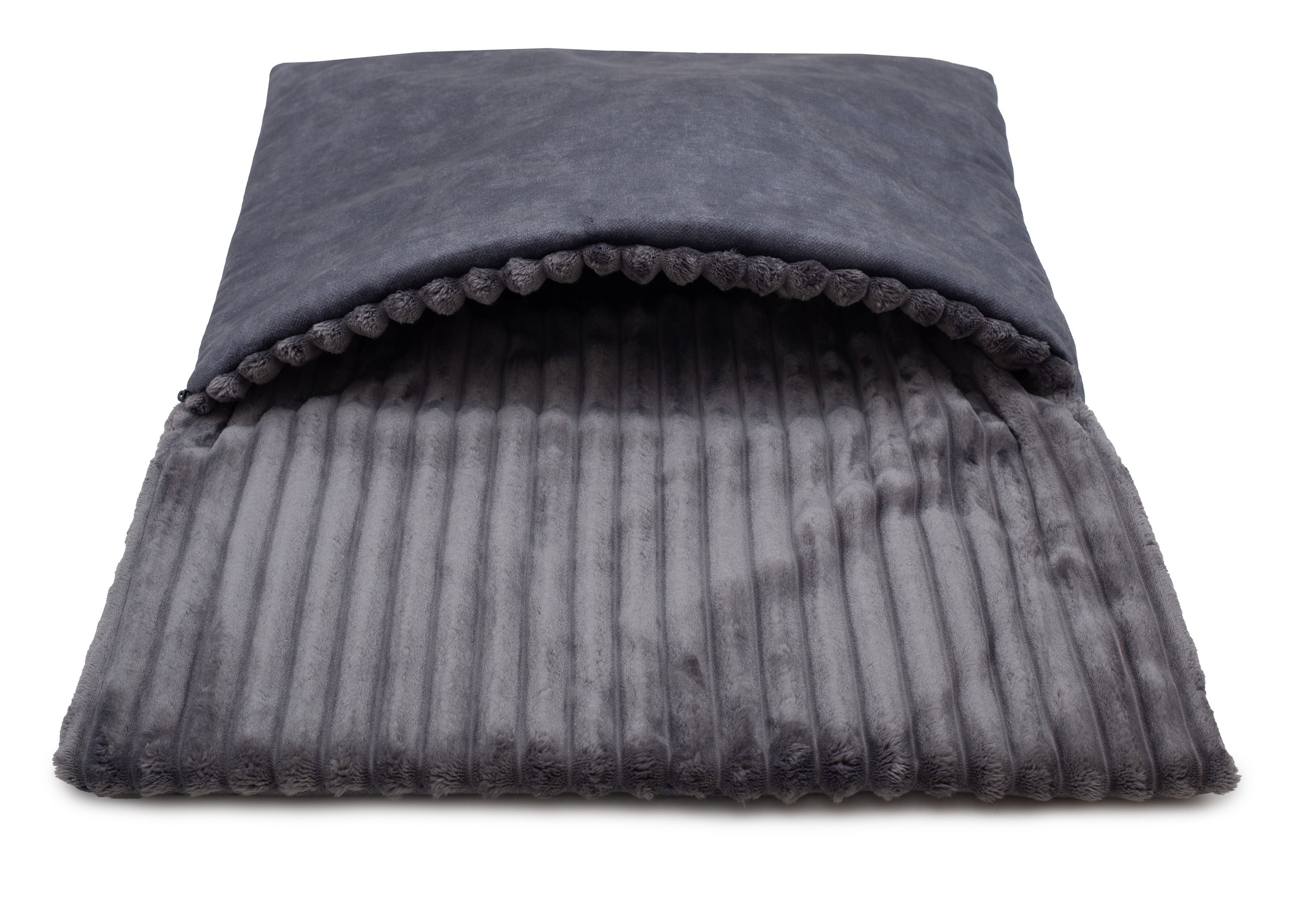 Sleeping Bag Cuddly Cord Dark Grey