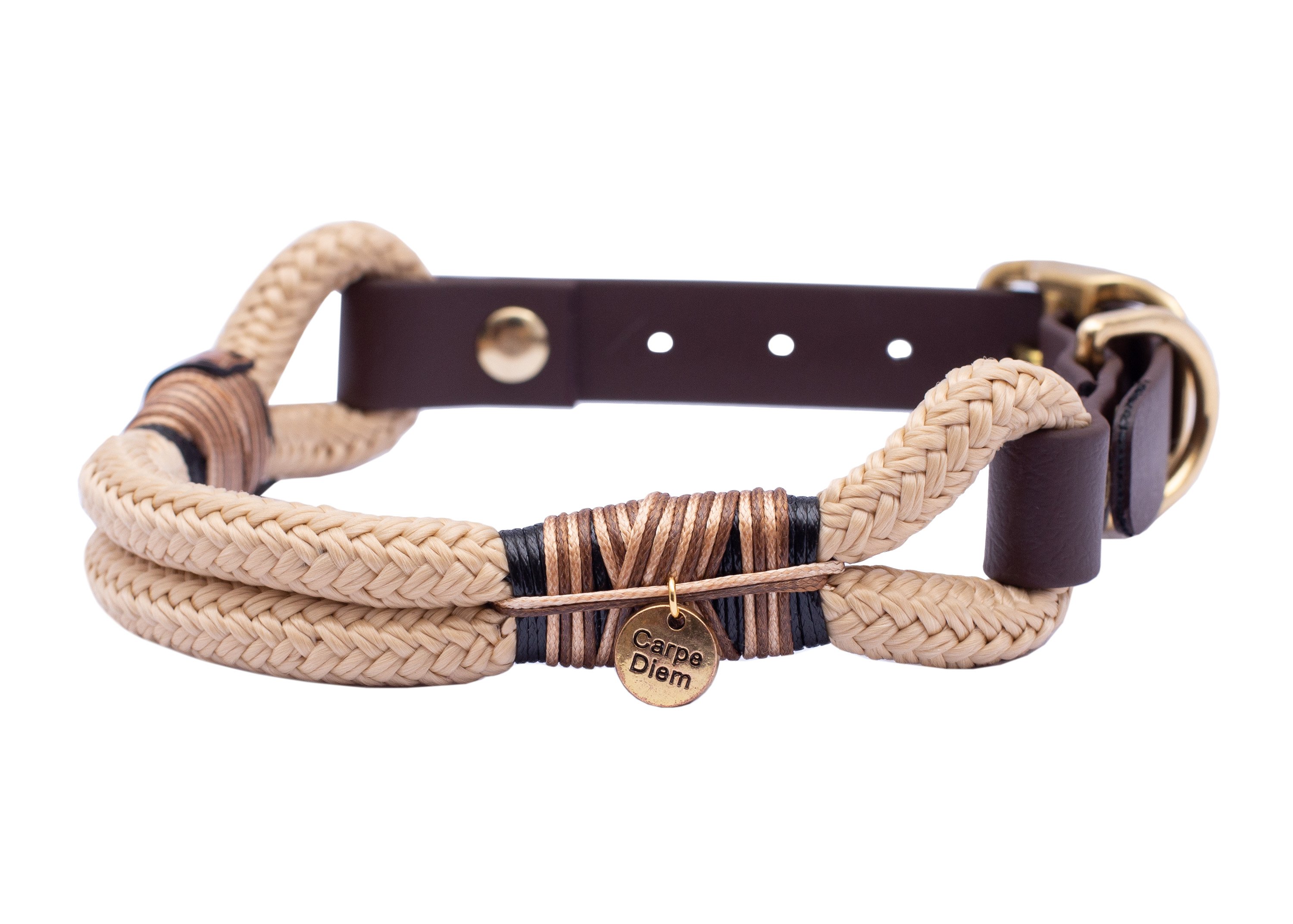 Rope collar without beads Sherlock XXL (59-69cm)