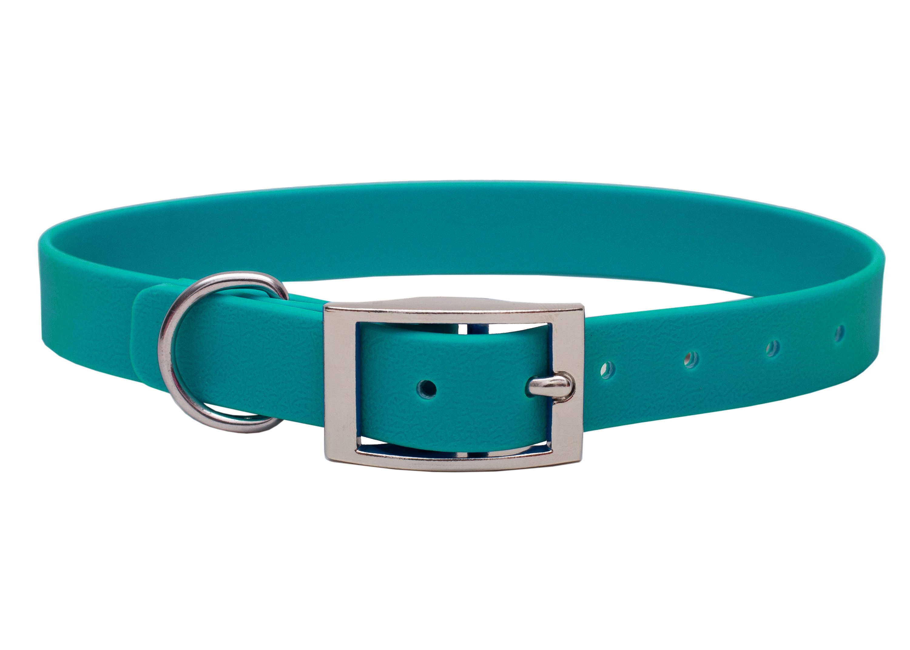 Biothane collar turquoise