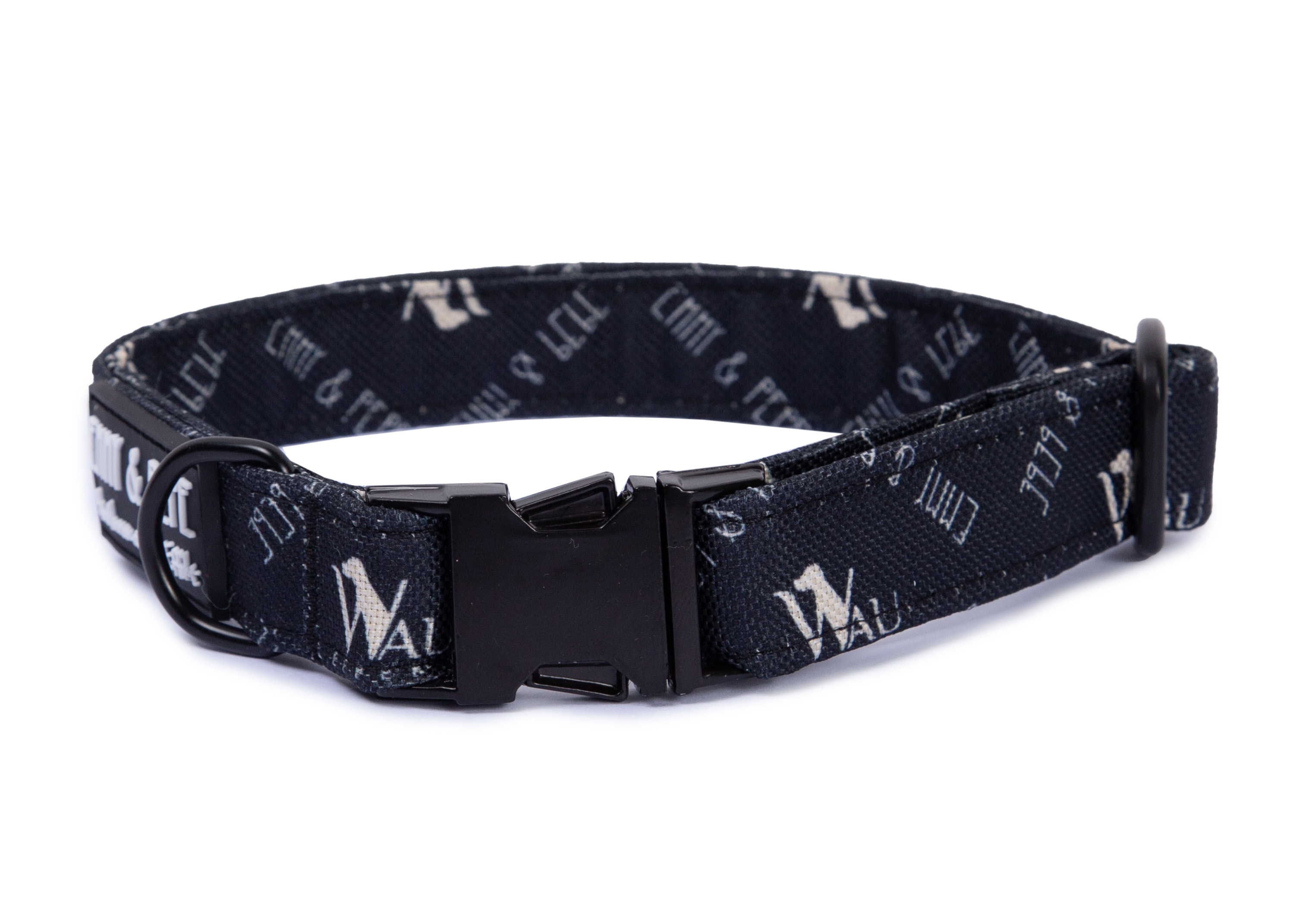 Hundehalsband "Wau-Effekt" Black