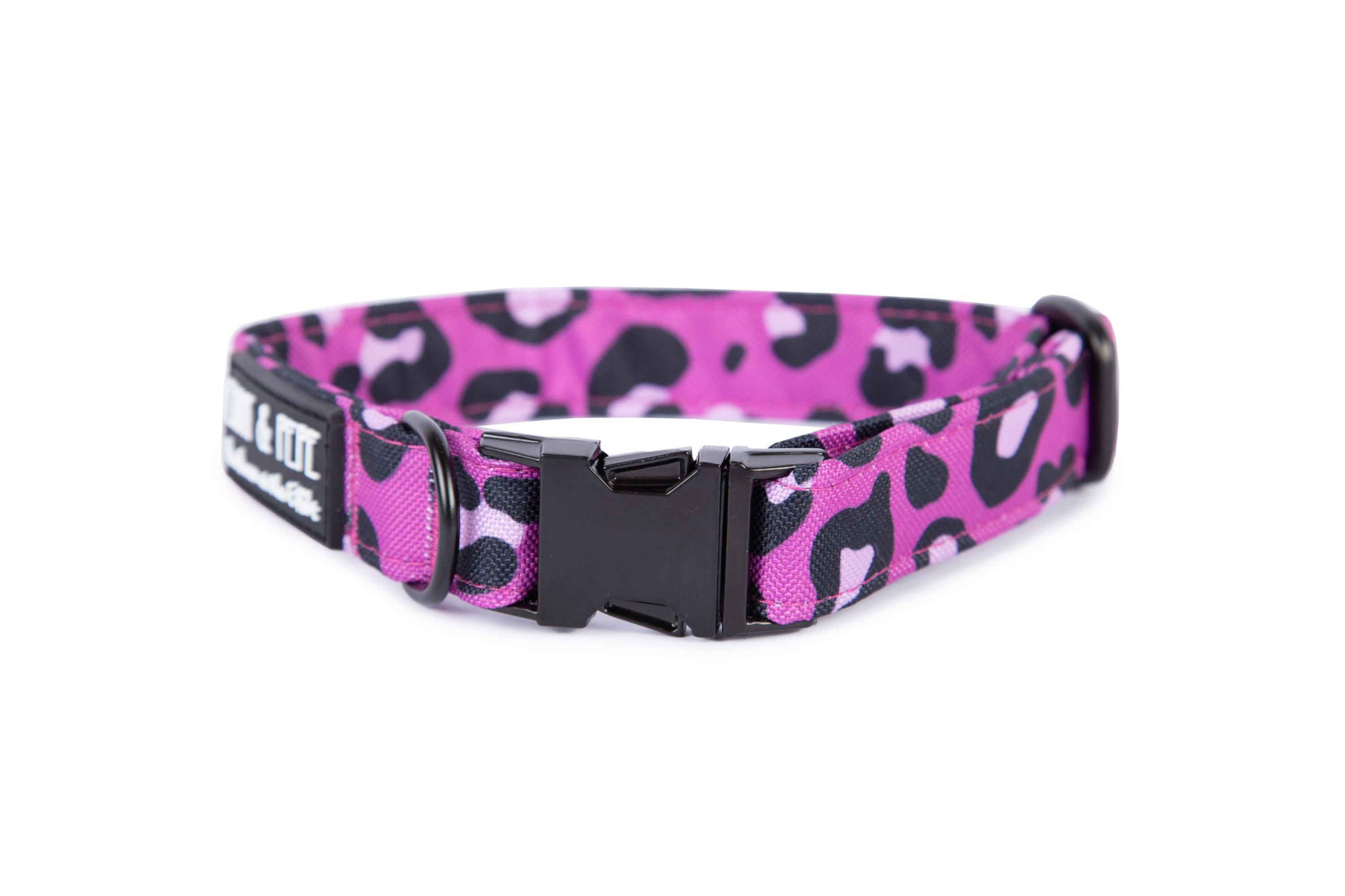 Hundehalsband Leo Fuchsia