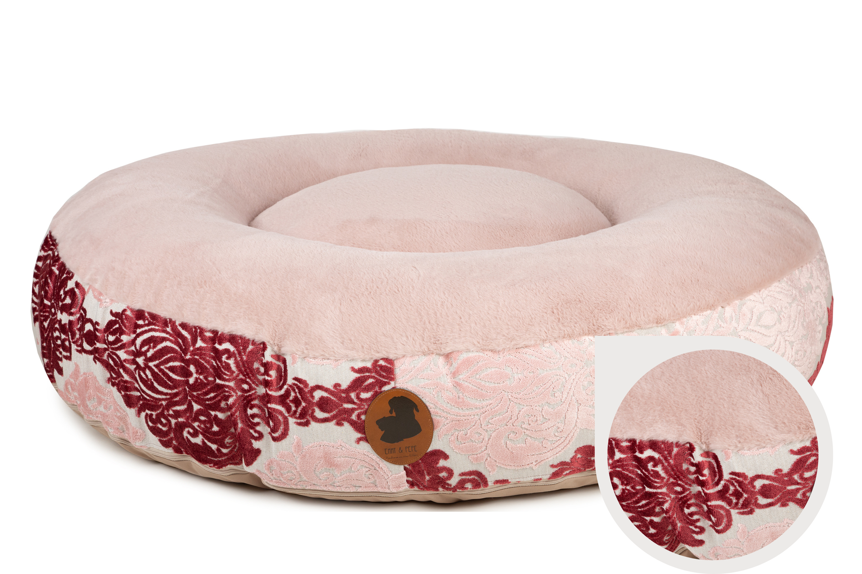 Wau-Bed Barock Rosa