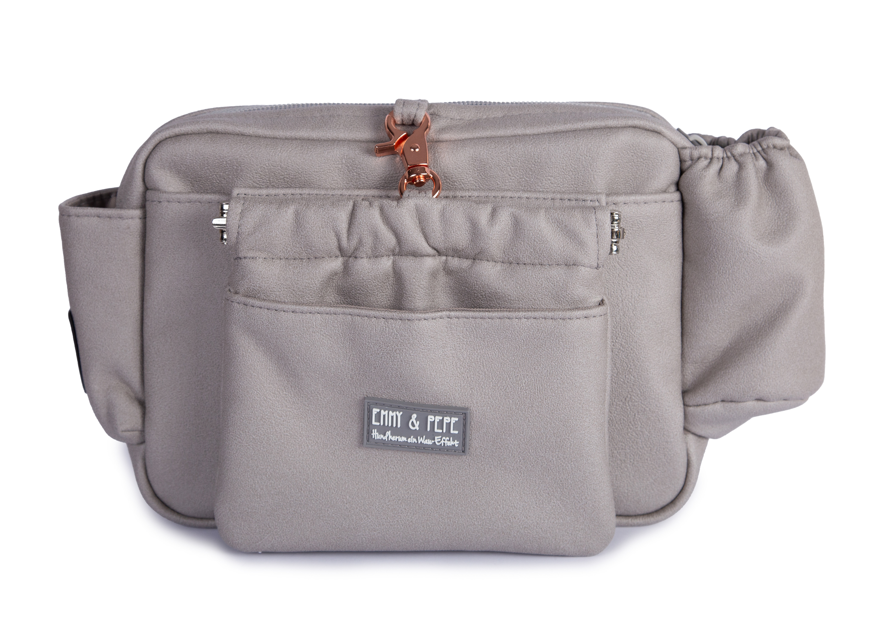 Wau-Pack vegan suede Silber