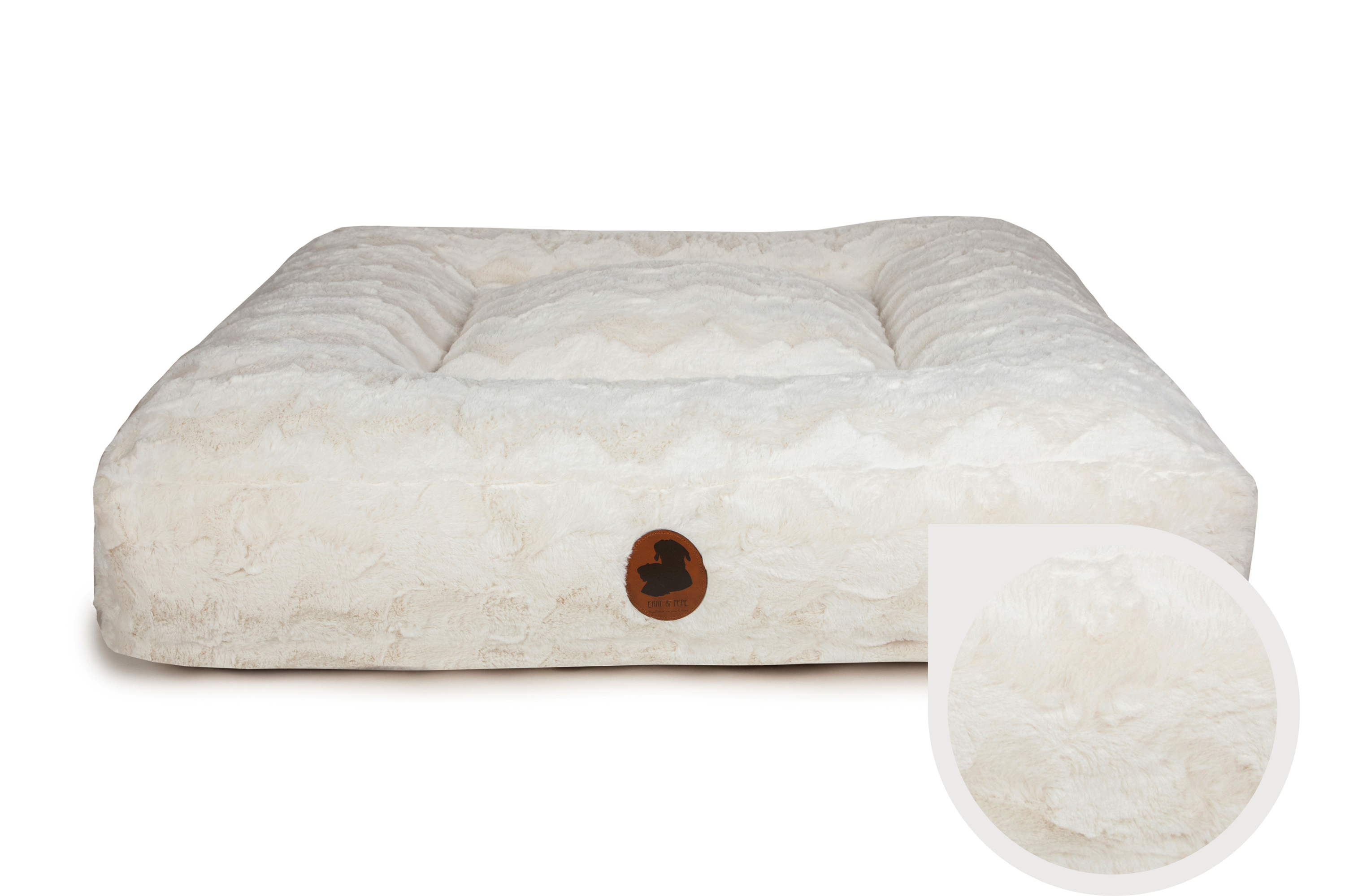 Wechselbezug Wild Wave Creme Oval XL (140x120cm)