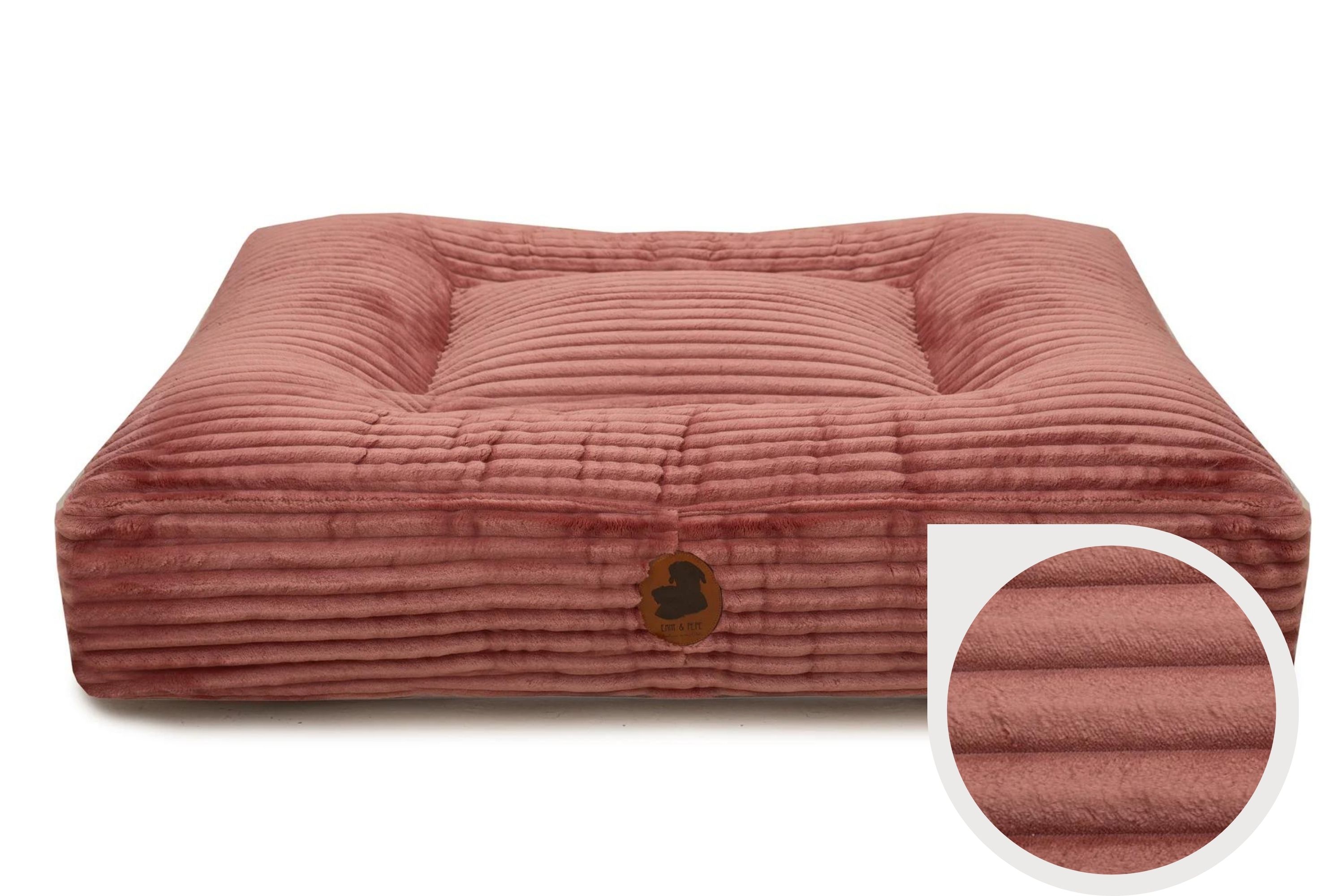 Wau-Bed cosy corduroy Blush