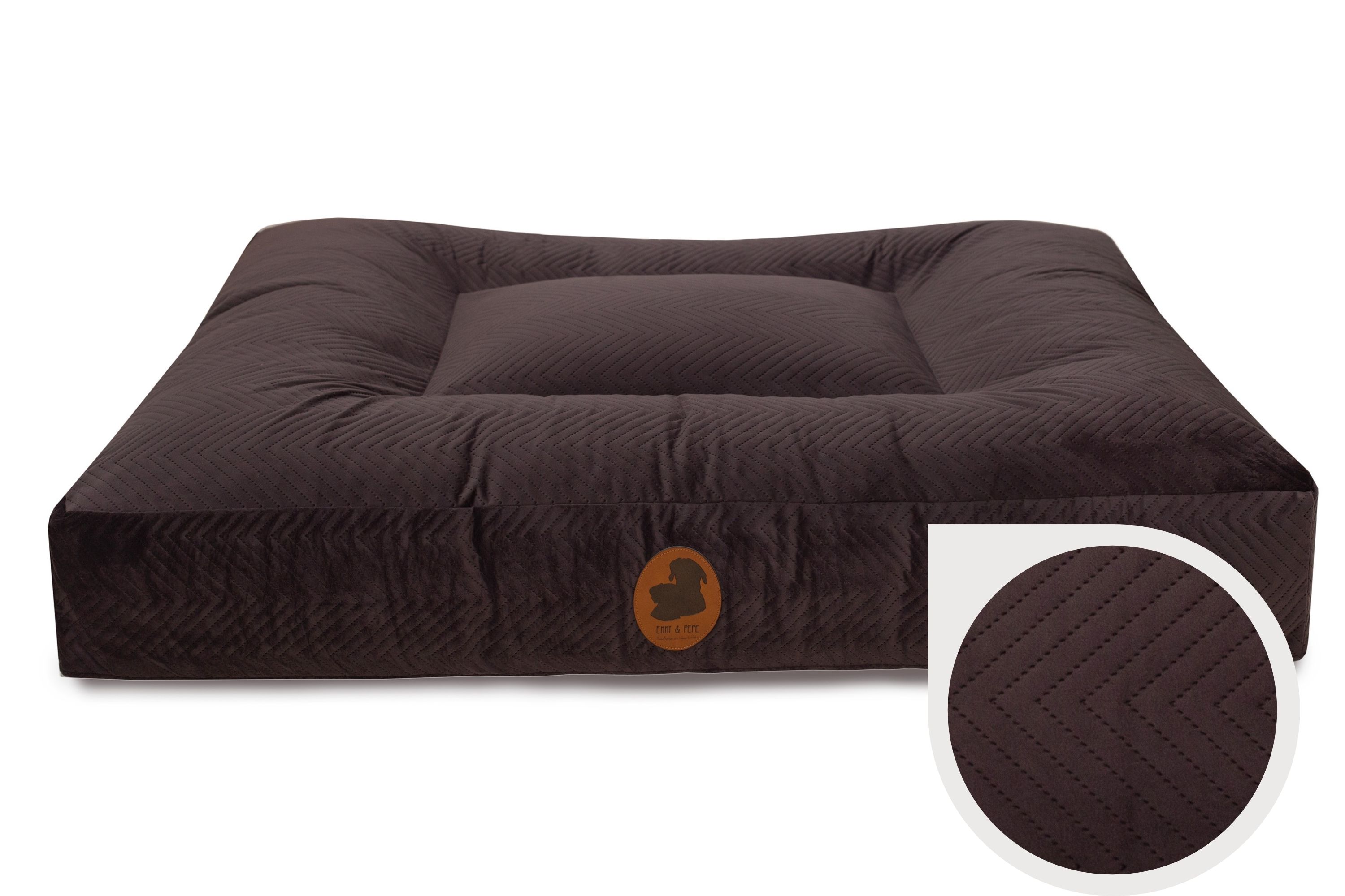 Wau-Bed ZickZack Dark Grey