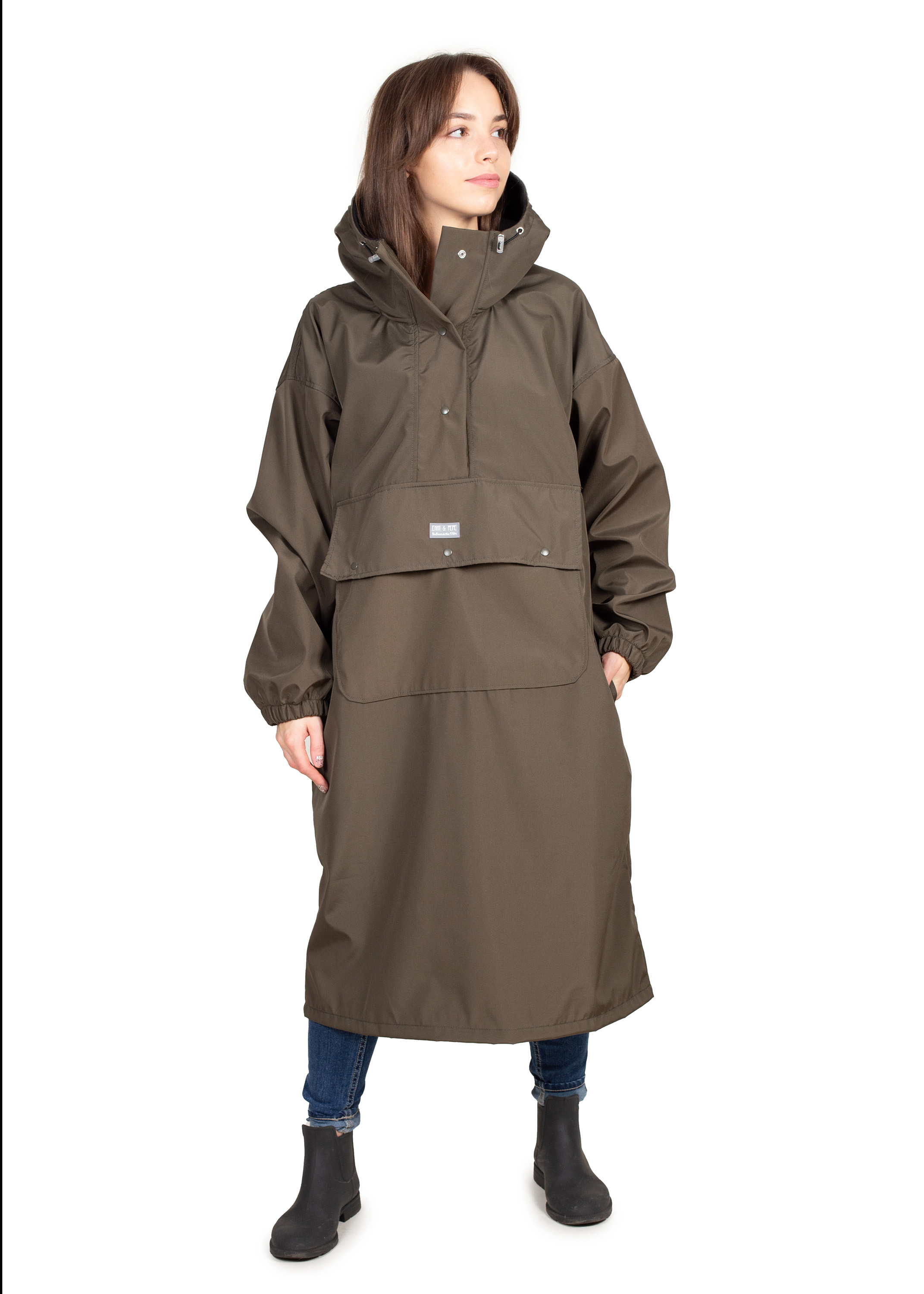 Wau-Poncho Olive