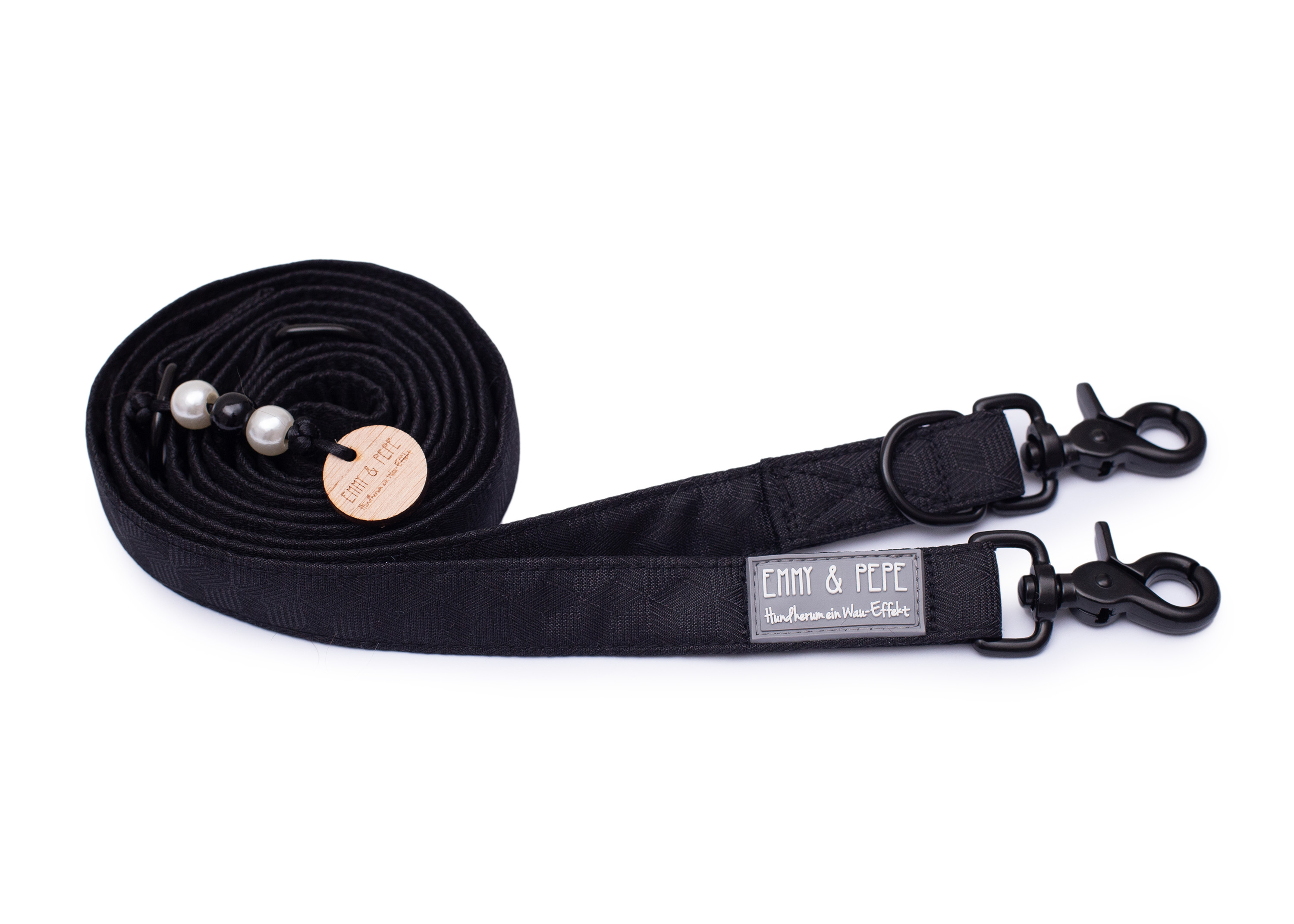 Dog leash Cheerful Black