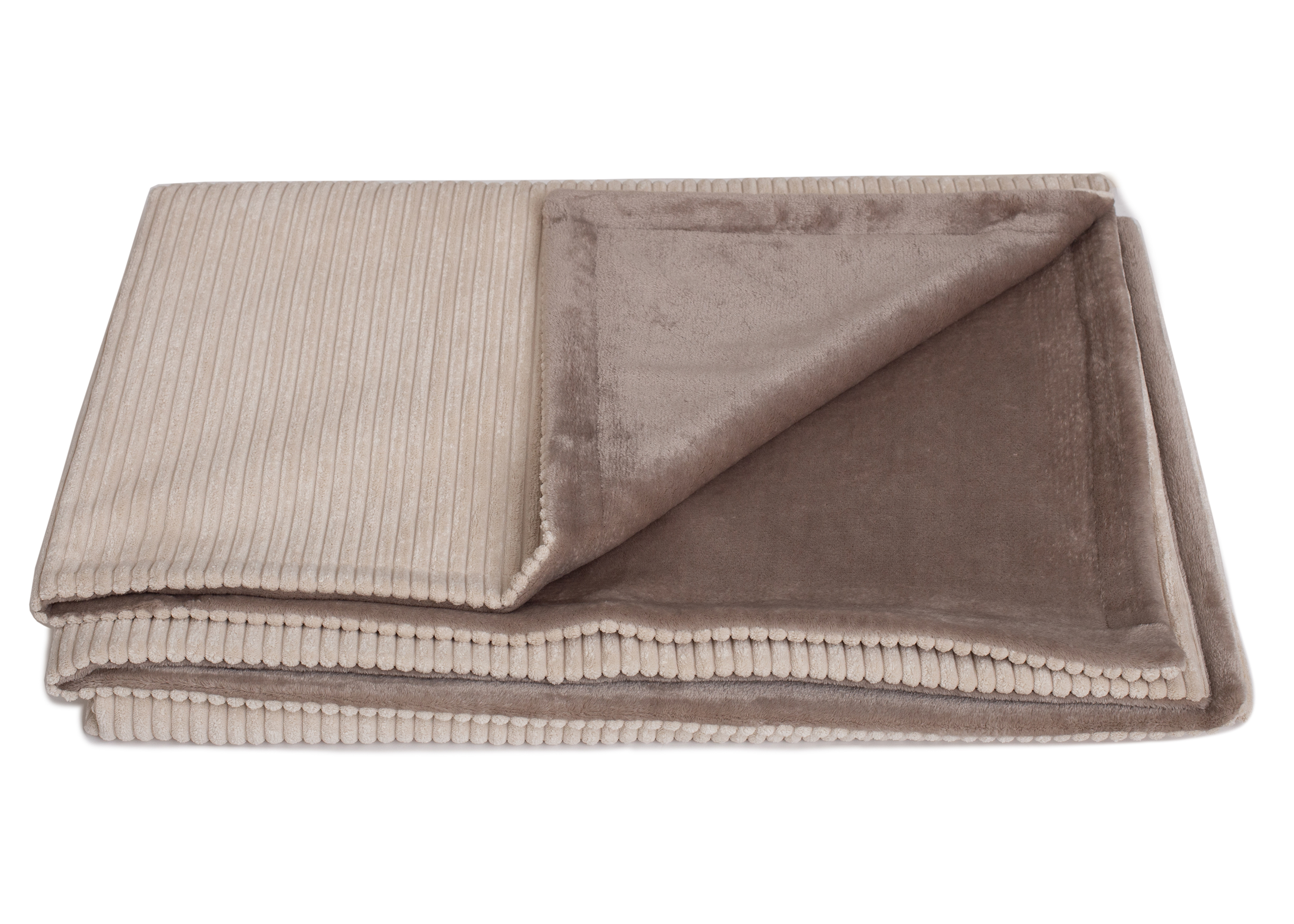 Dog blanket corduroy cream