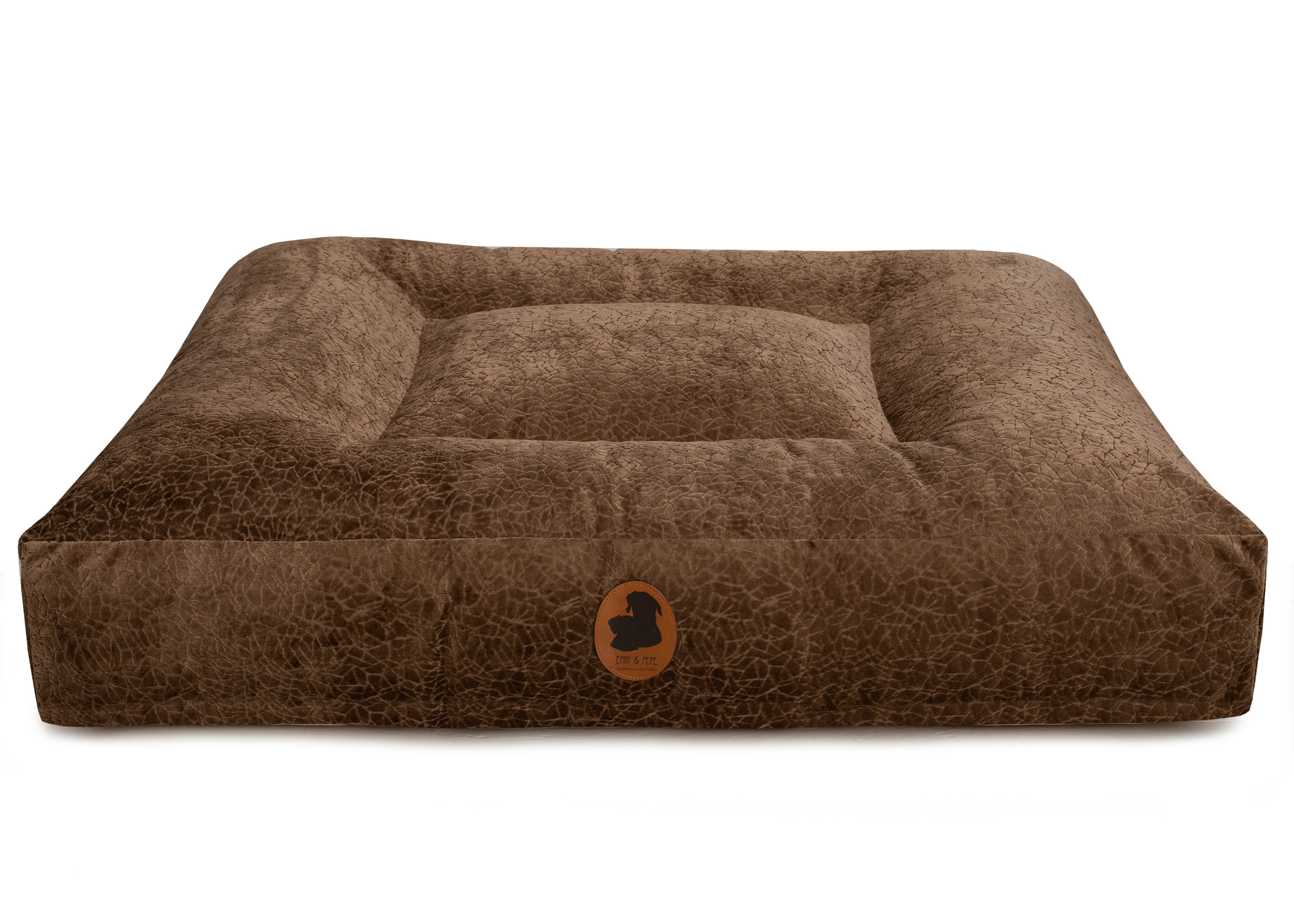 Wau-Bed Capri Khaki Oval-XL (140x120cm)