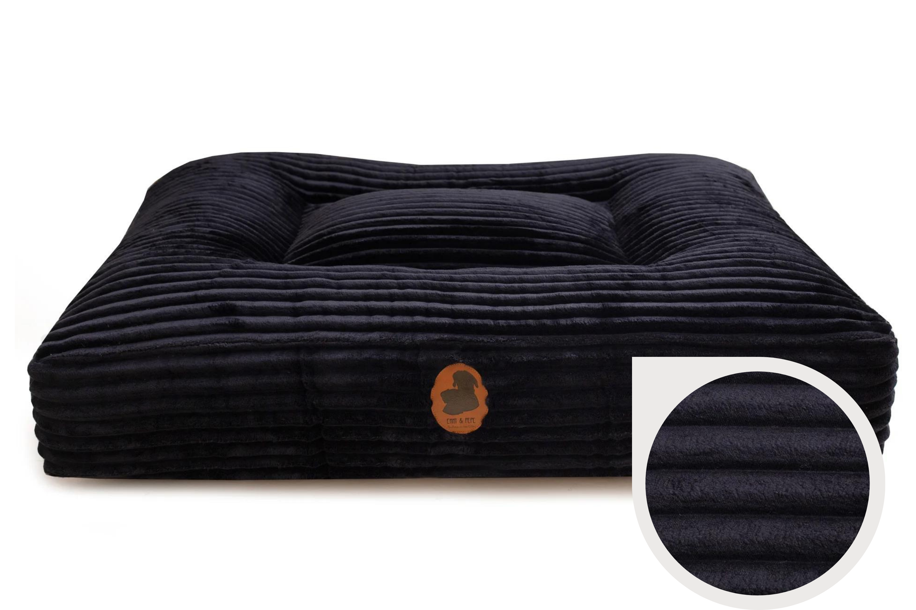 Wechselbezug Kuschelcord Black