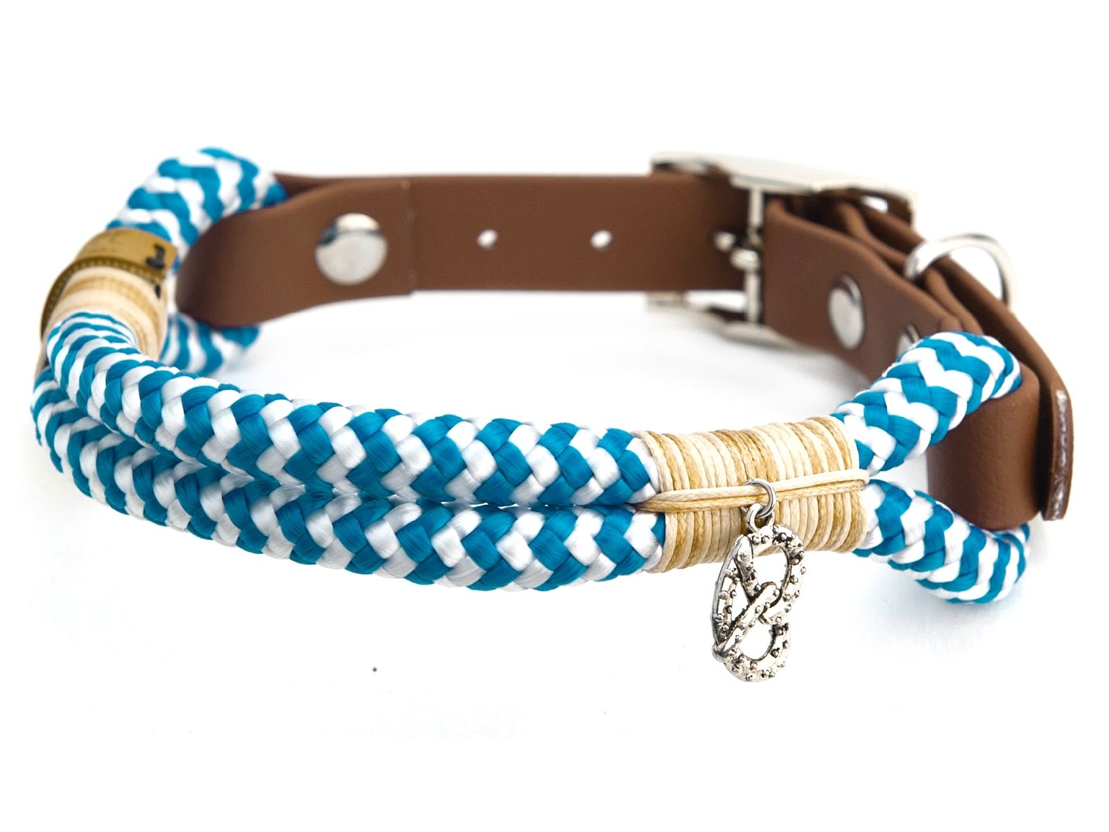 Rope collar without beads O'zapft is L (39-49cm)