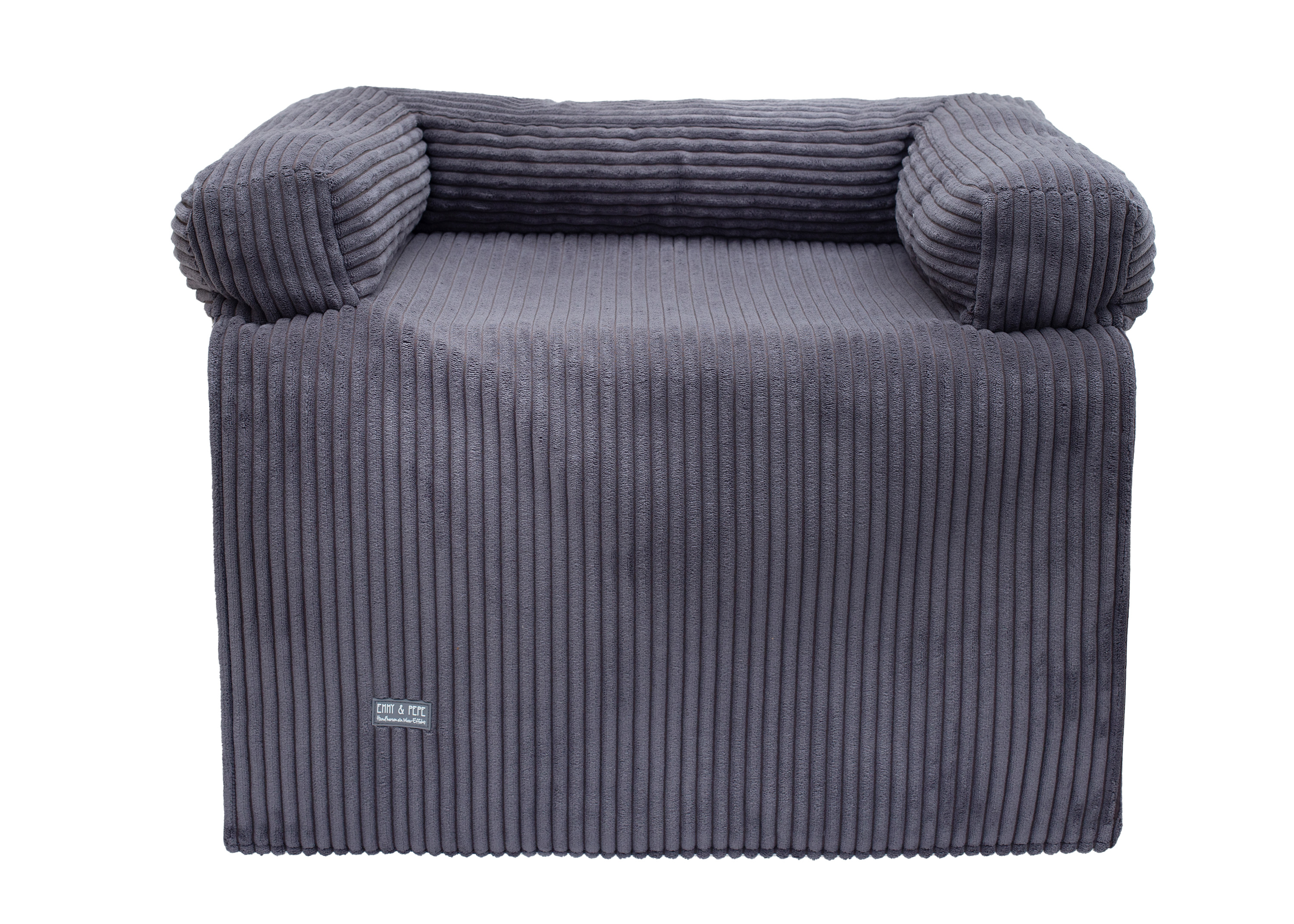 Wau-Sofa Cord Dark Grey